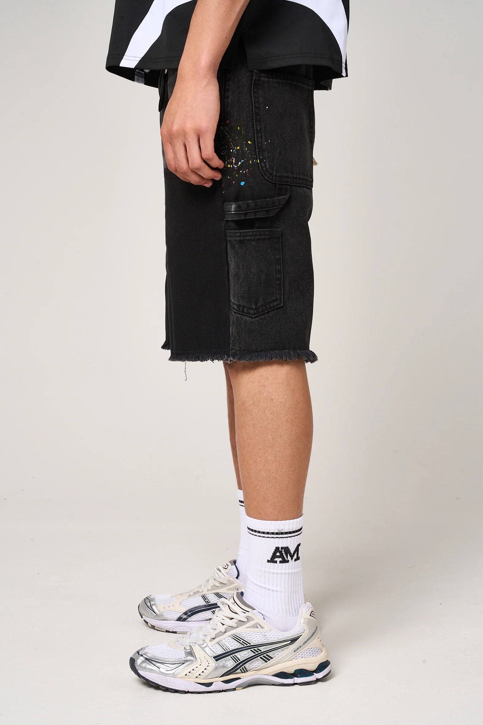 Allende Carpenter Denim Short Black - Image 7
