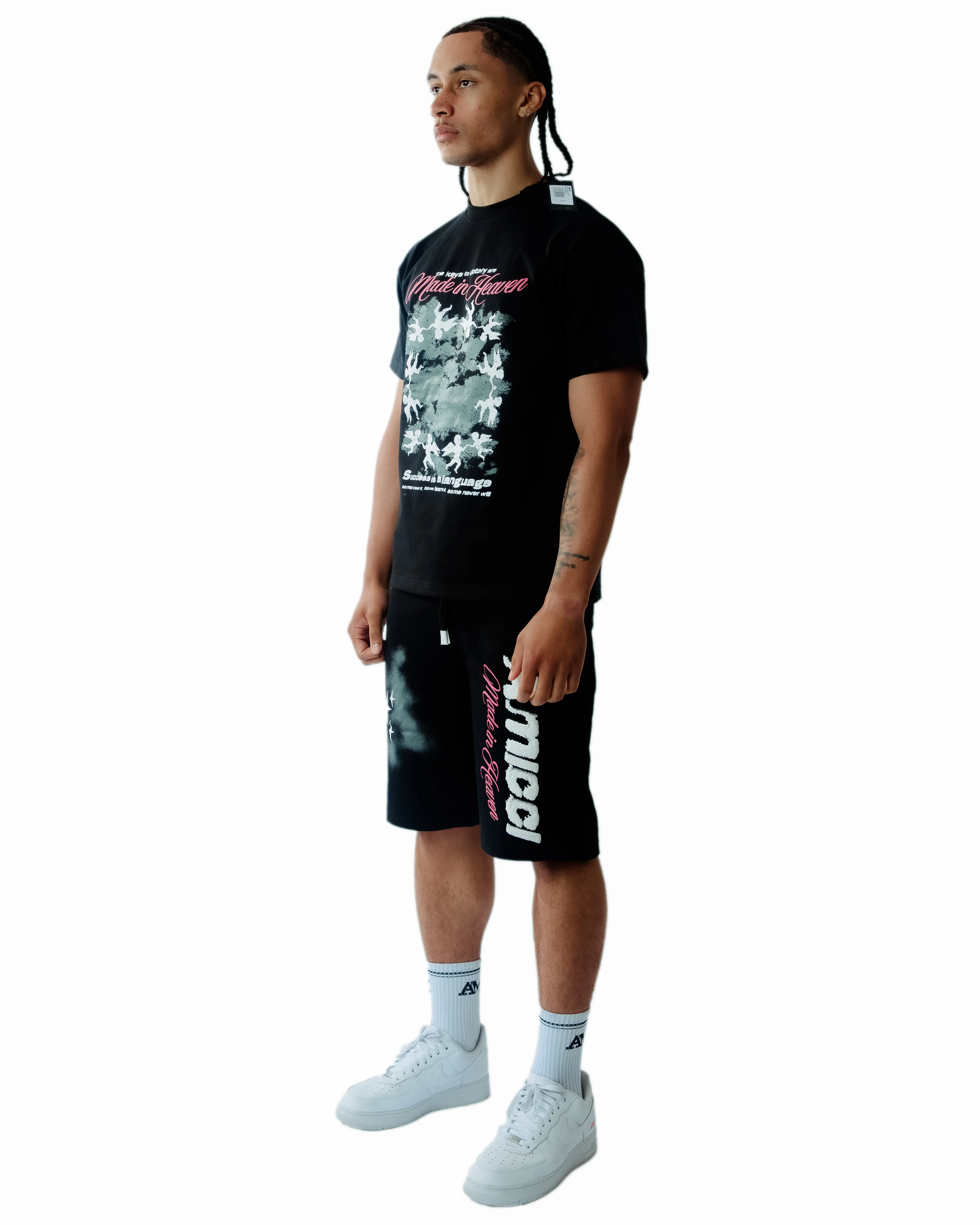 Angeli Graphic Short Black - Image 6