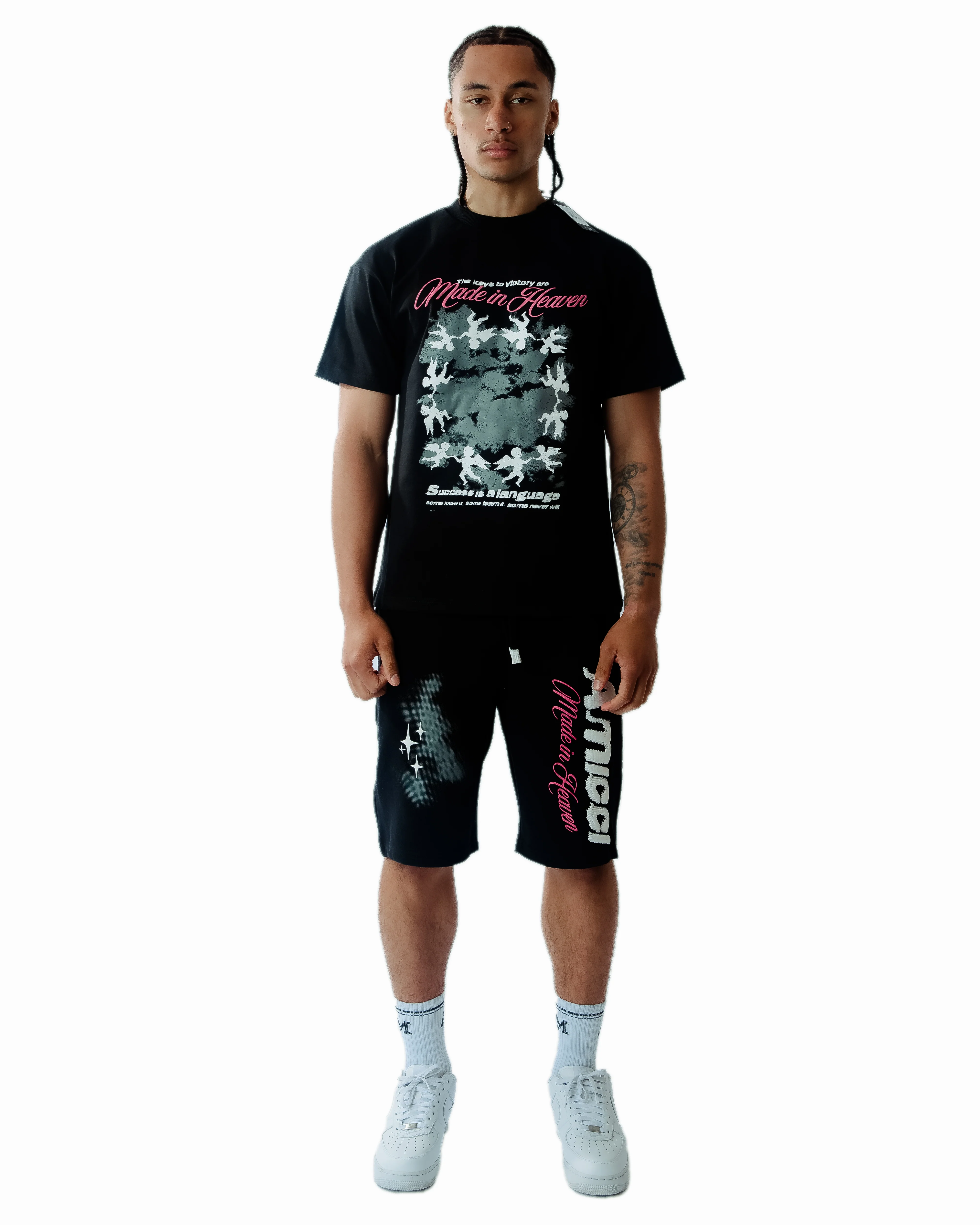 Angeli Graphic Short Black - Image 8