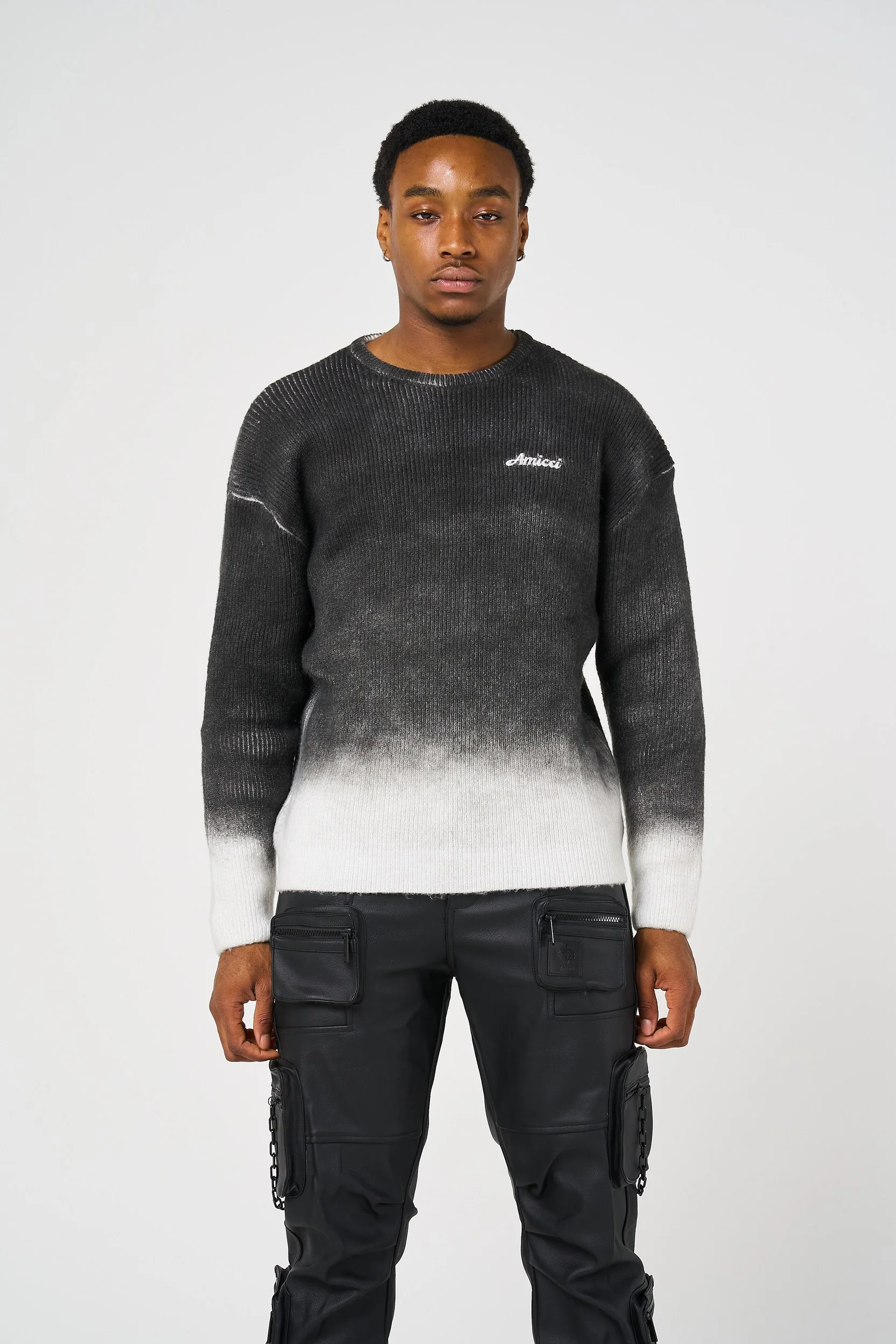 Barrett Grey Knitted Sweatshirt - Image 2