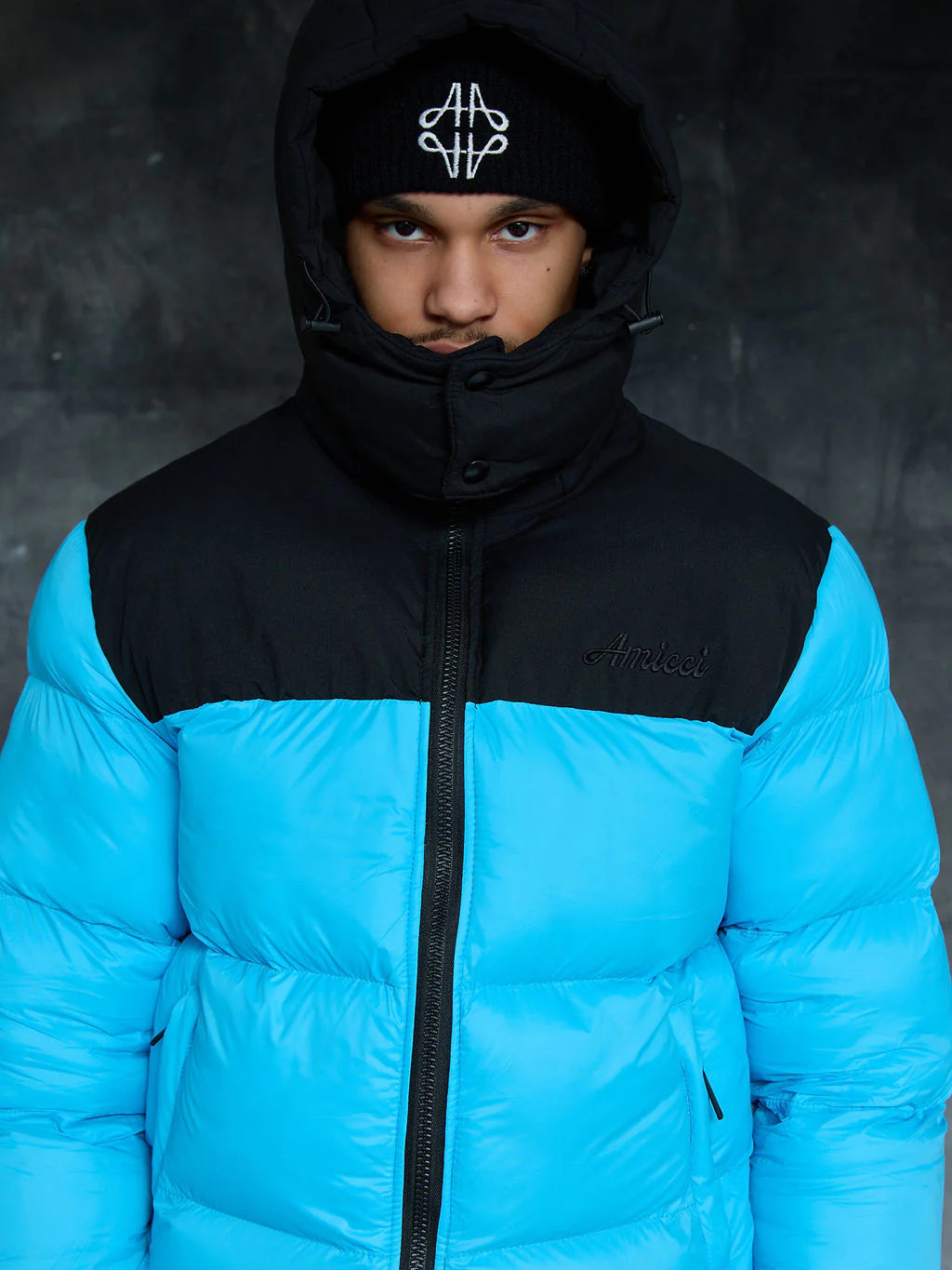 Bellezza Blue Puffer Jacket - Image 4