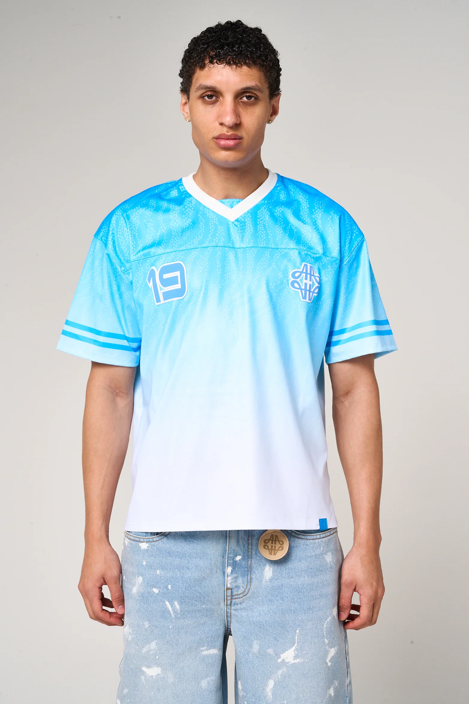 Benito Football Jersey Blue - Image 4