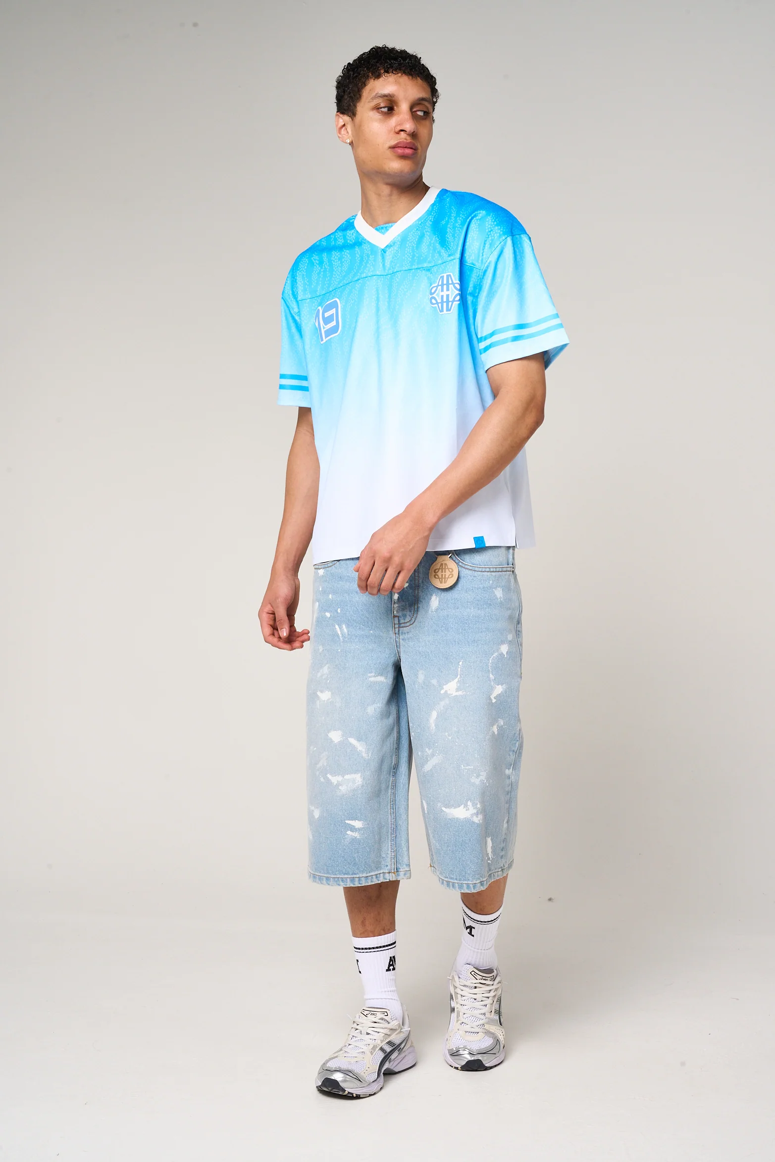 Benito Football Jersey Blue - Image 5