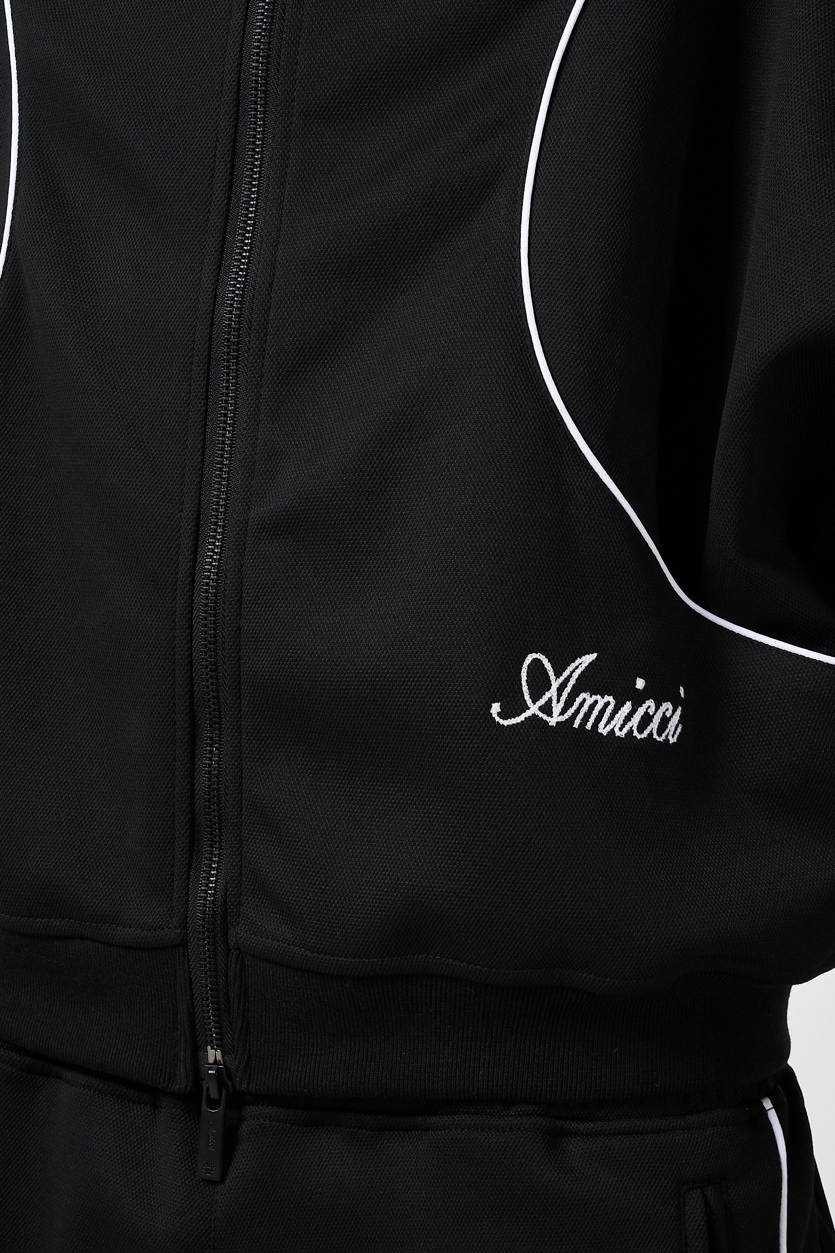 Bleecker Black Zip Through Top - Image 3