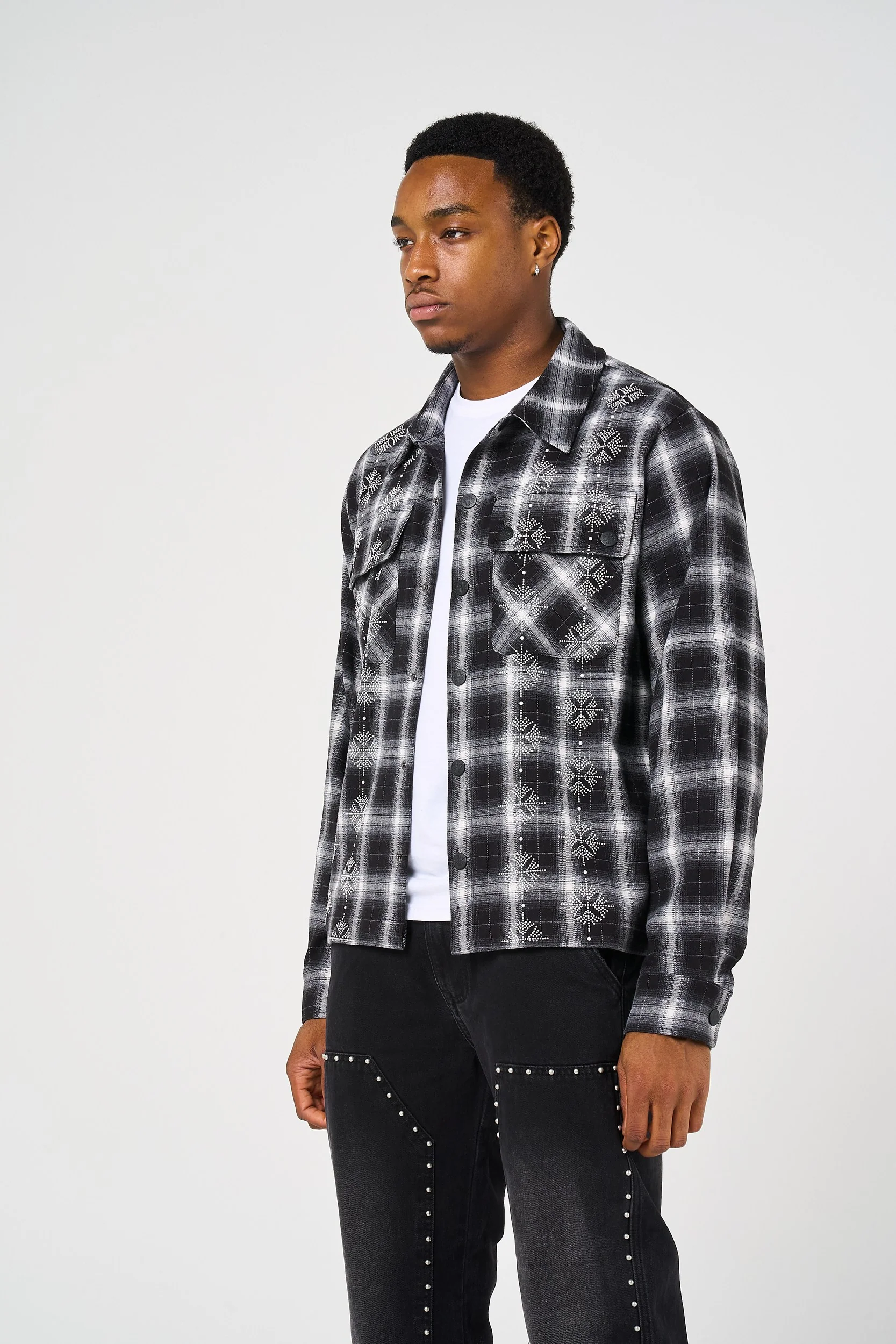 Brock Flannel Overshirt - Image 3