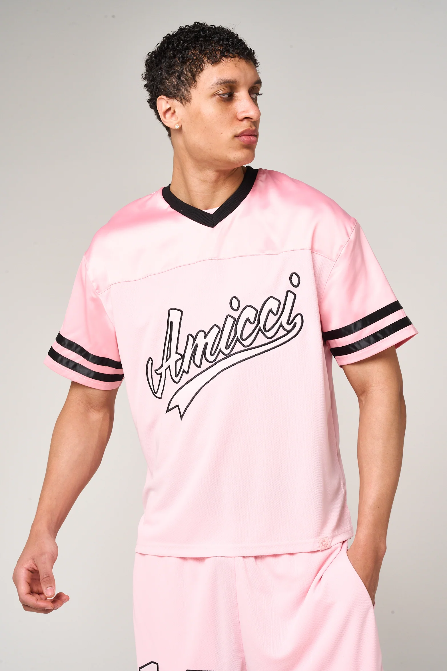 Bulevar Mesh Jersey Pink - Image 3