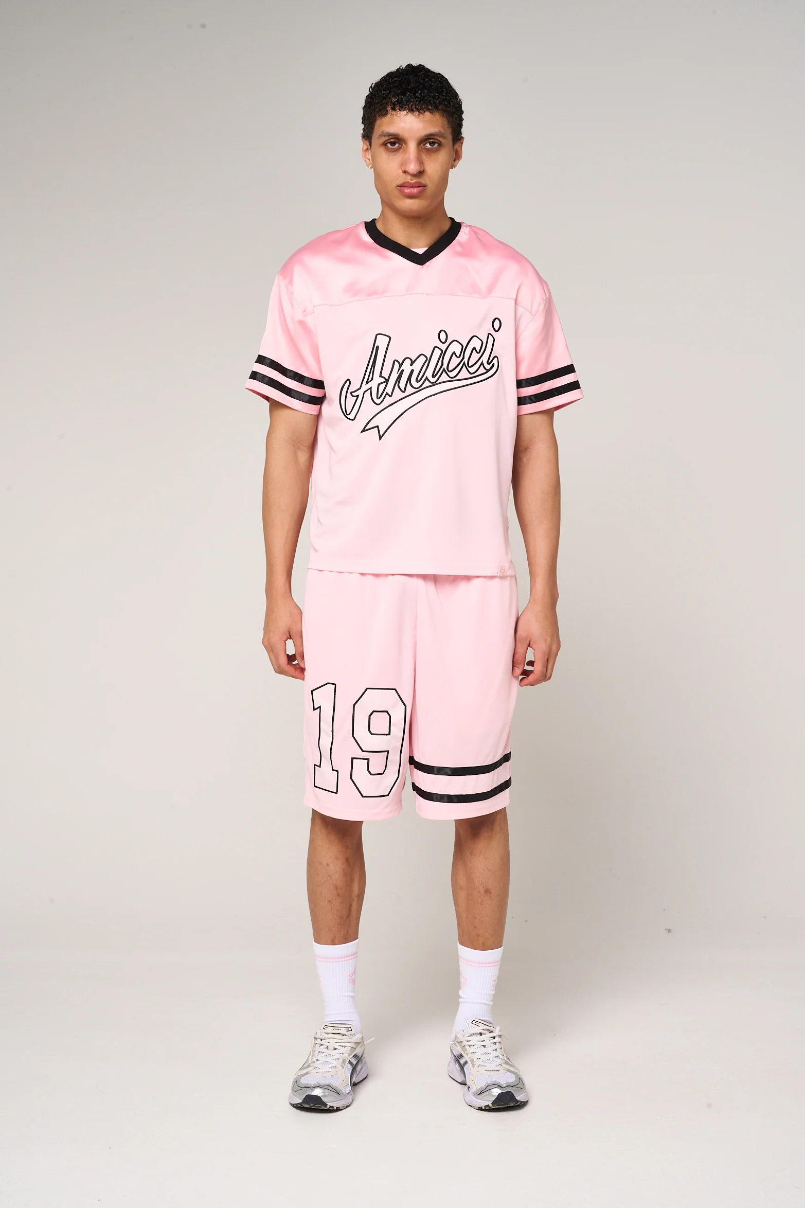 Bulevar Mesh Shorts Pink - Image 3