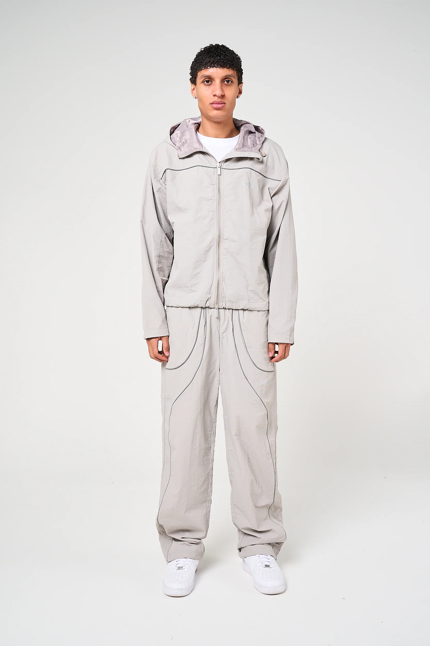 Carson Grey Windbreaker - Image 4