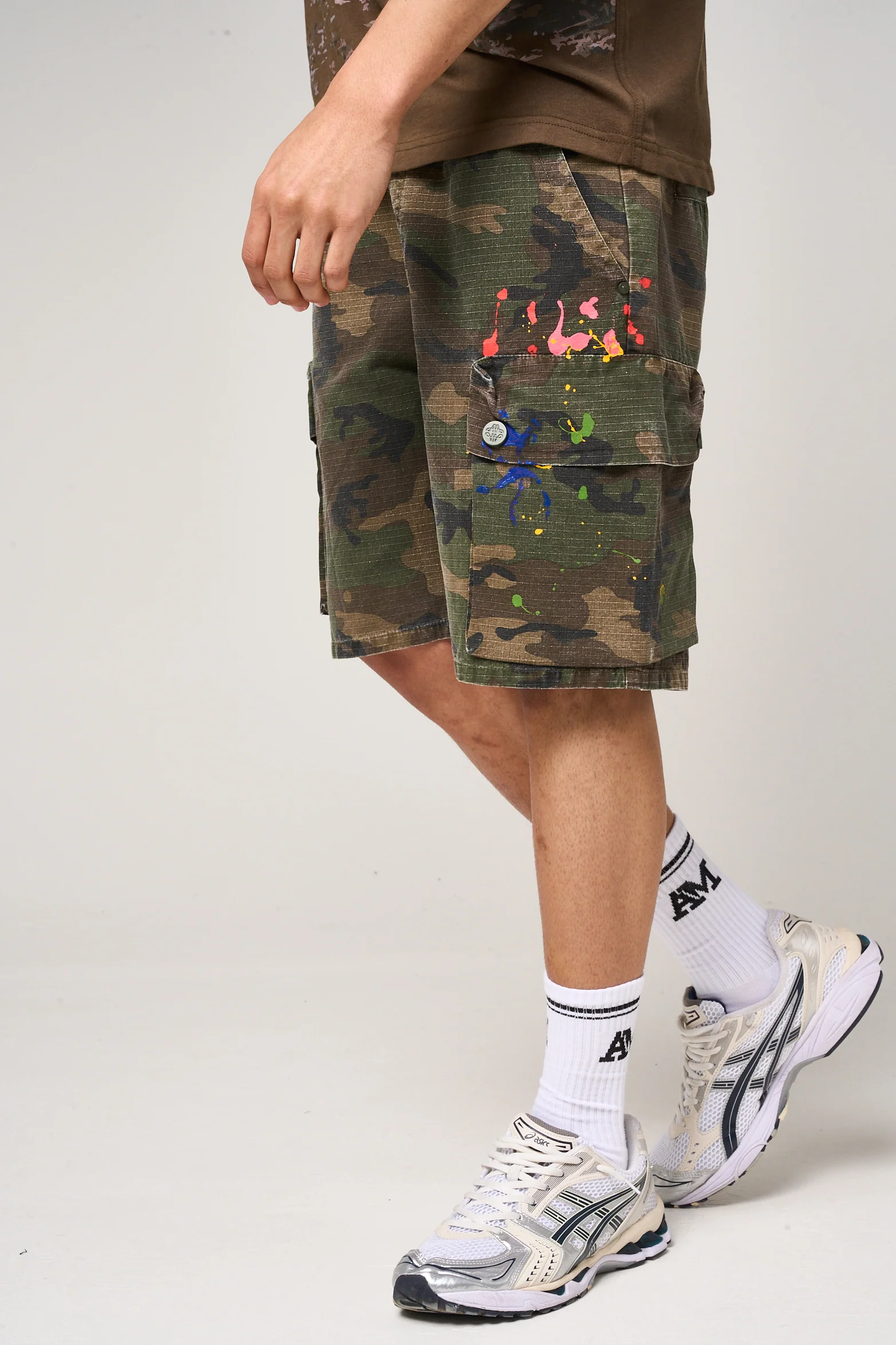 Colonel Camo Cargo Shorts - Image 5