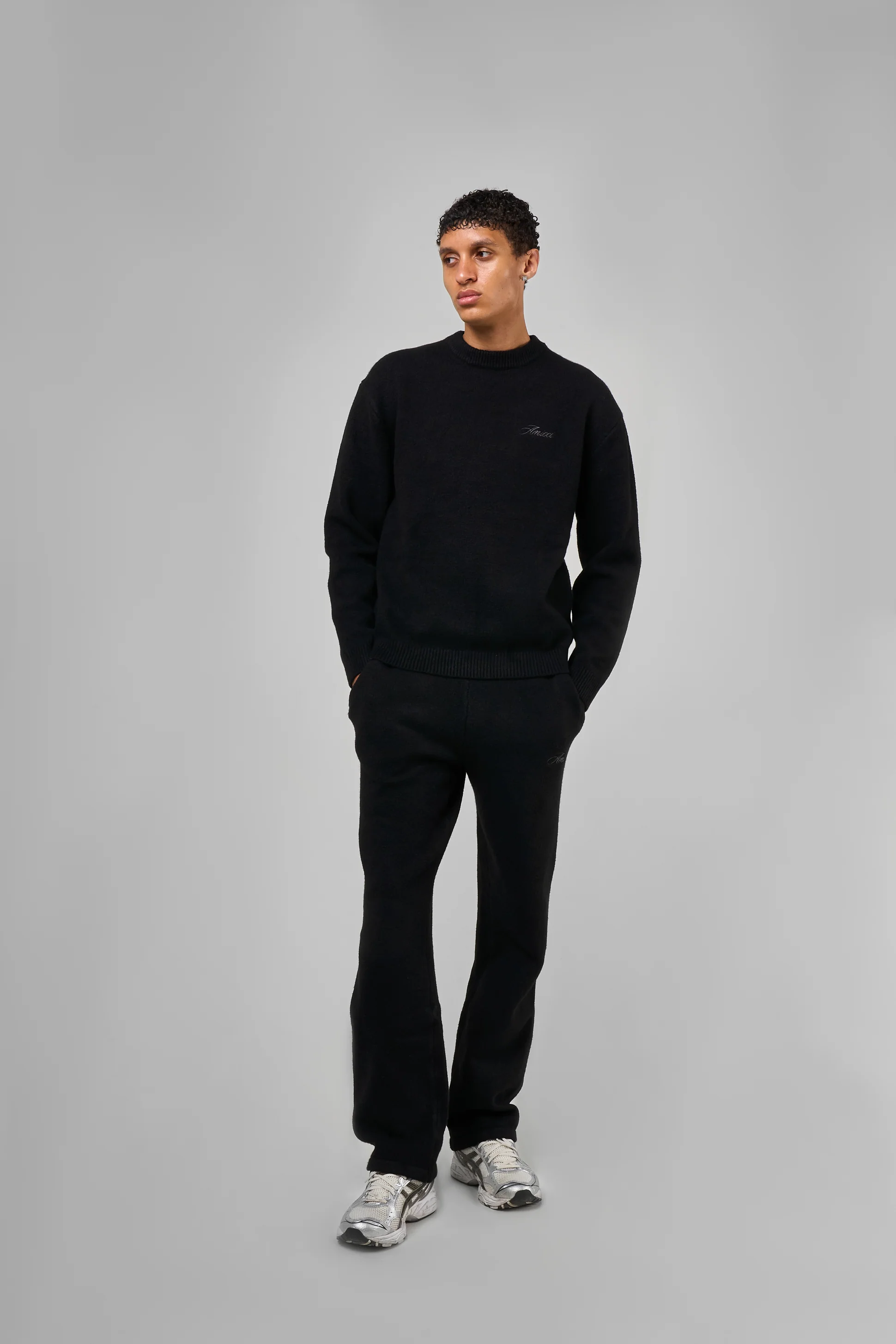 Dexter Black Knitted Sweatshirt - Image 5