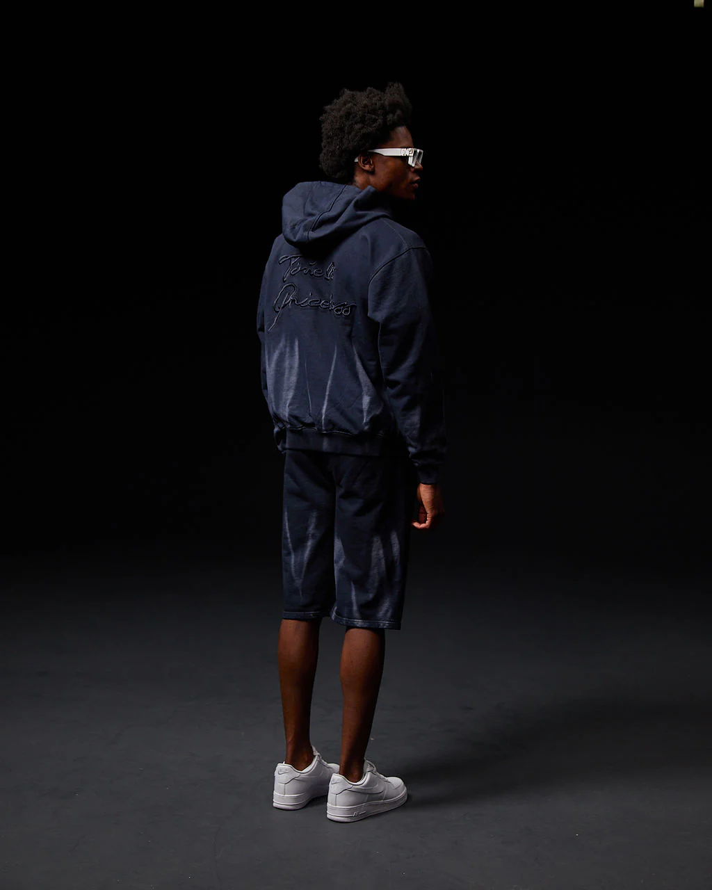 Enzo Navy Shorts - Image 4