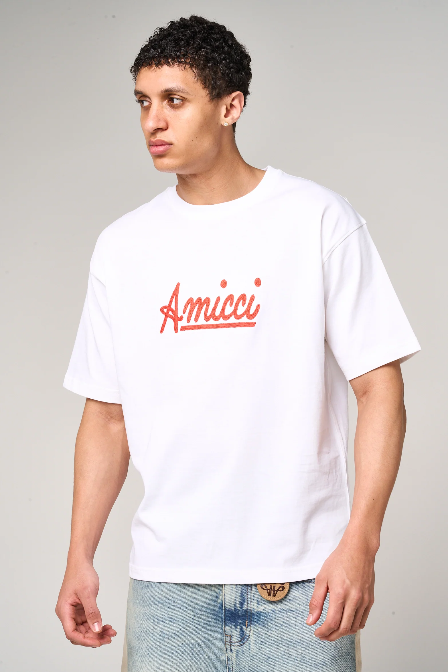 Fadel Embroidery Logo T Shirt - Image 2