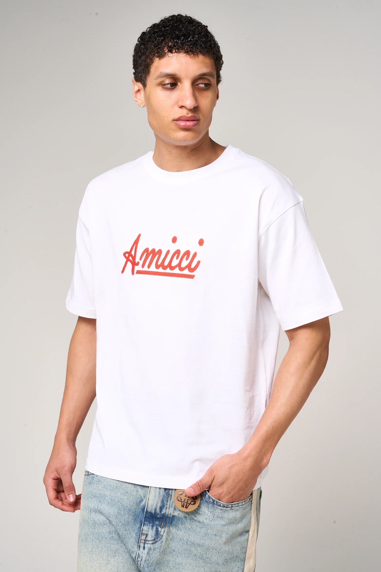 Fadel Embroidery Logo T Shirt - Image 4