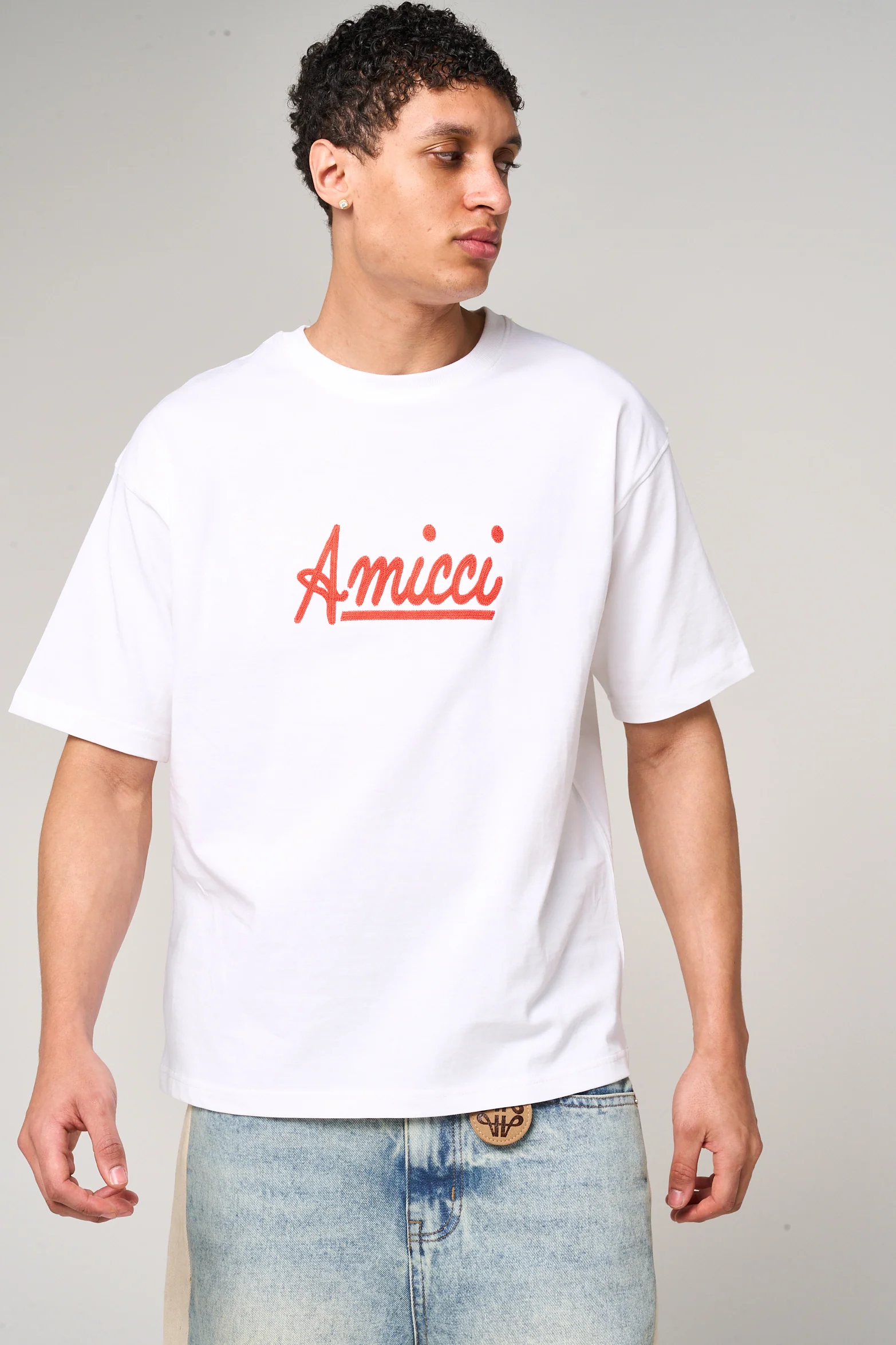 Fadel Embroidery Logo T Shirt - Image 5