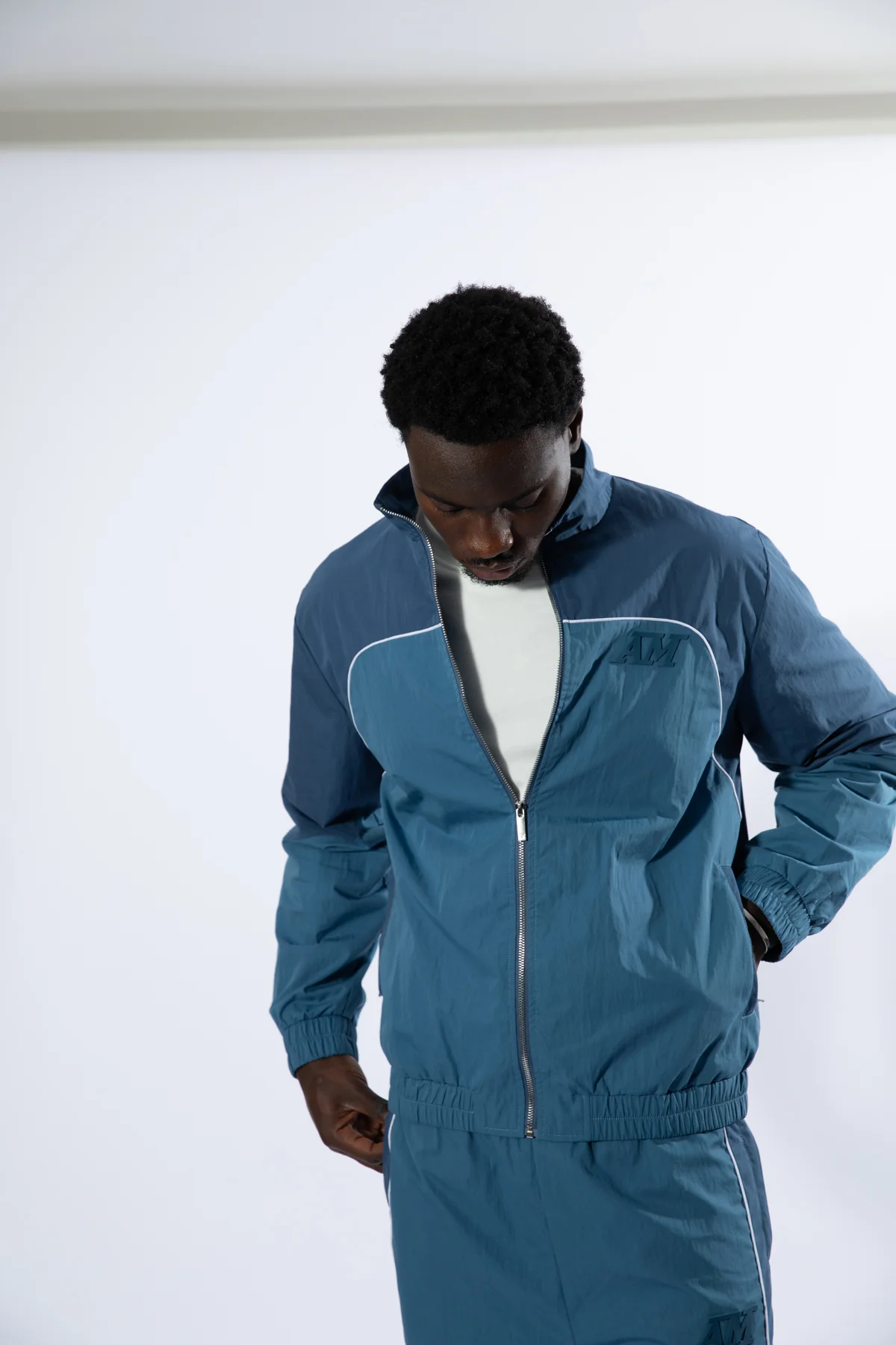 Forza Tracksuit Top Blue - Image 5