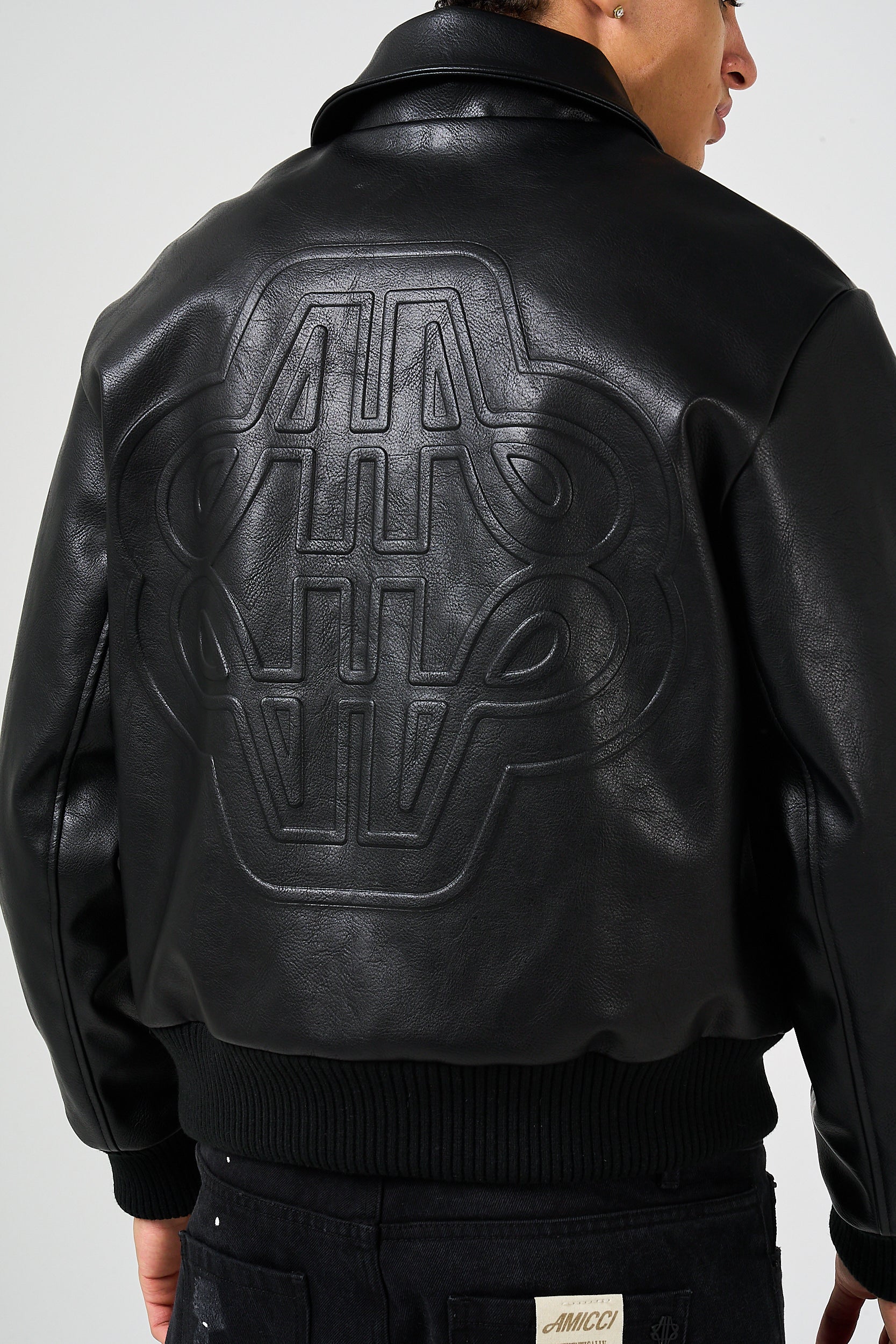 Fulton Leather Varsity Jacket - Image 5