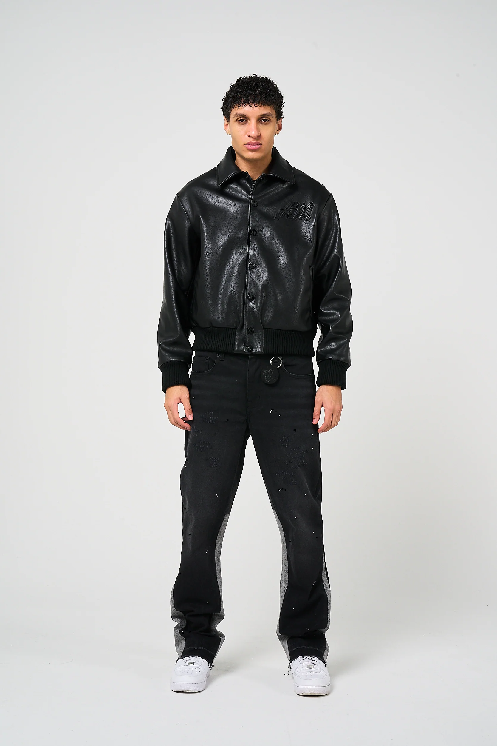 Fulton Leather Varsity Jacket - Image 6