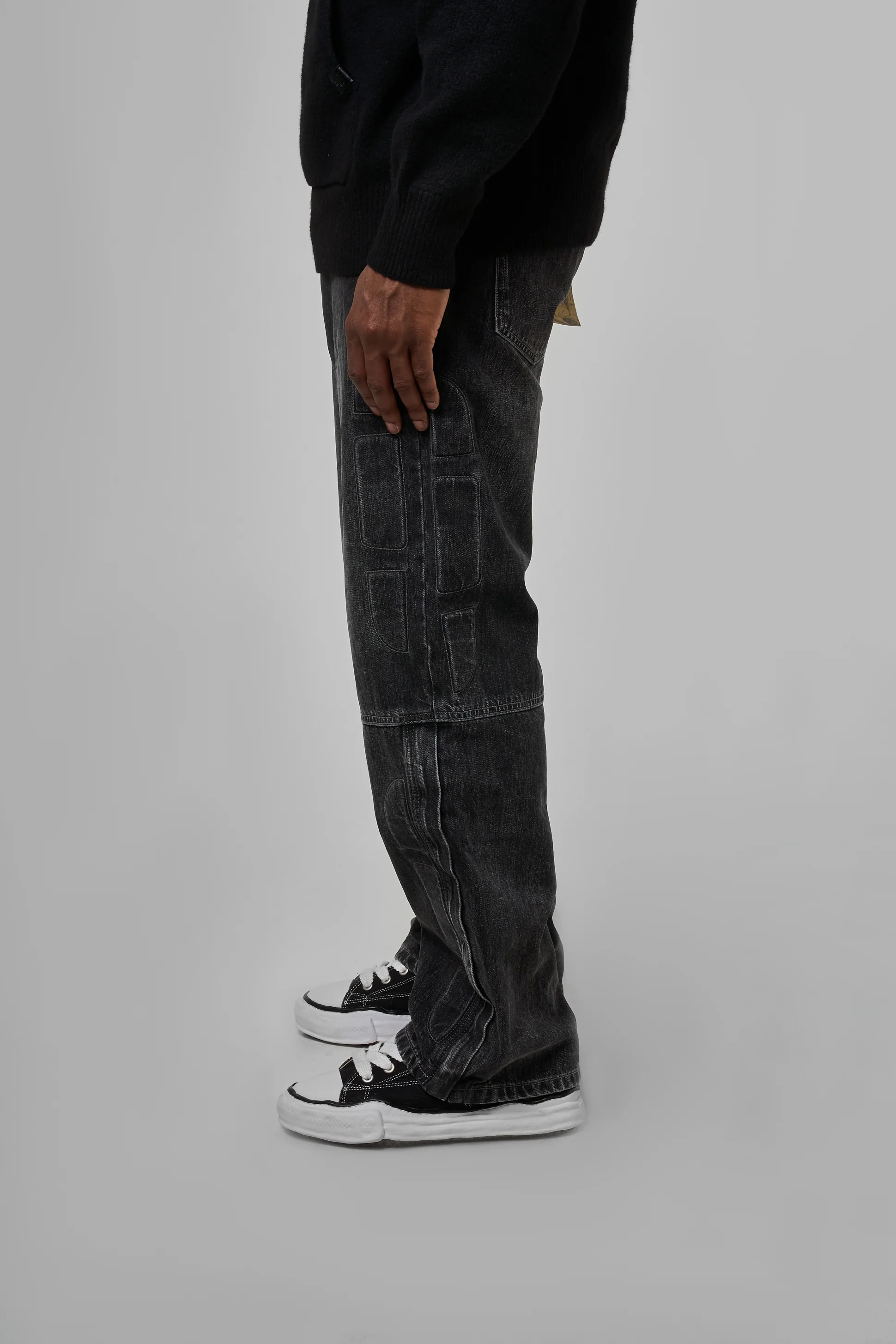 Generate Black Baggy Jean - Image 4