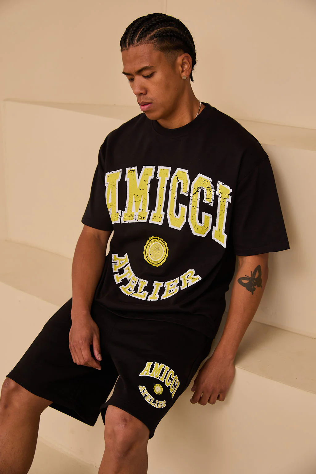 Institute Shorts Black - Image 5