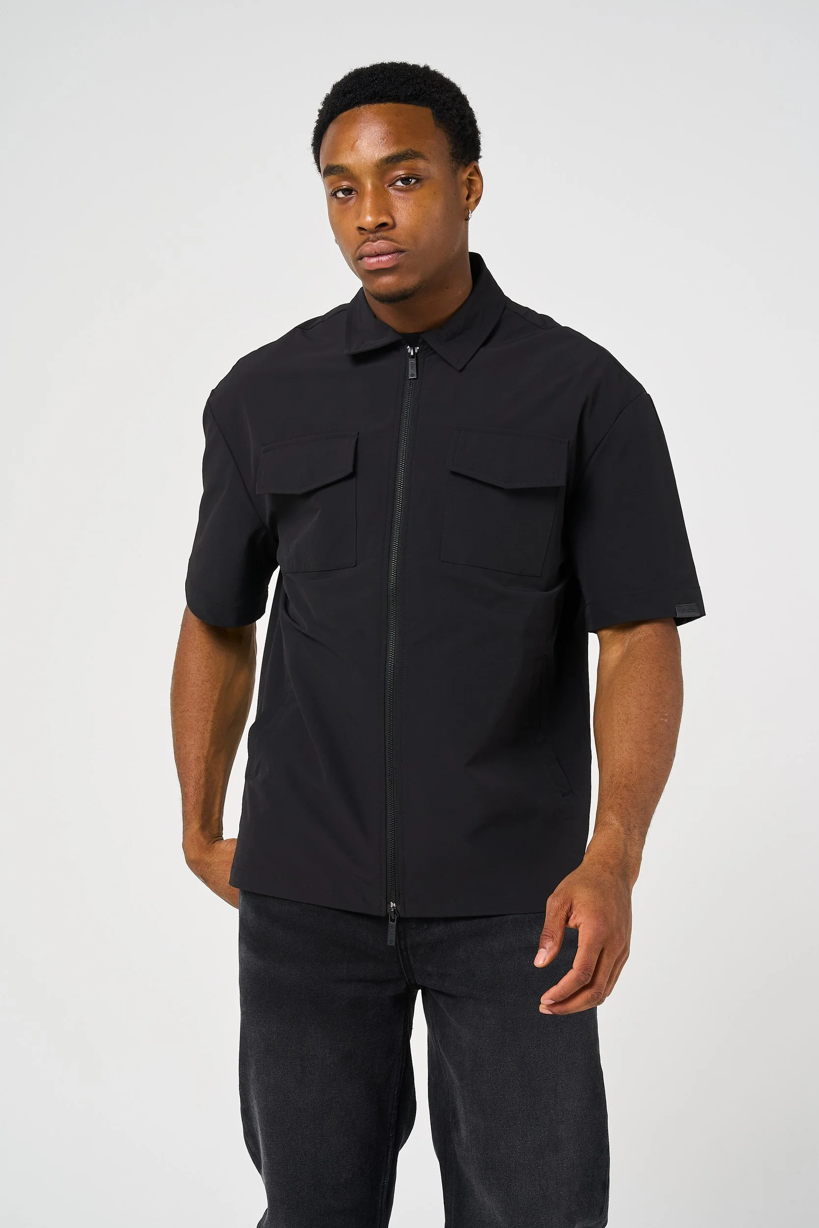 Giamco Black Overshirt - Image 5