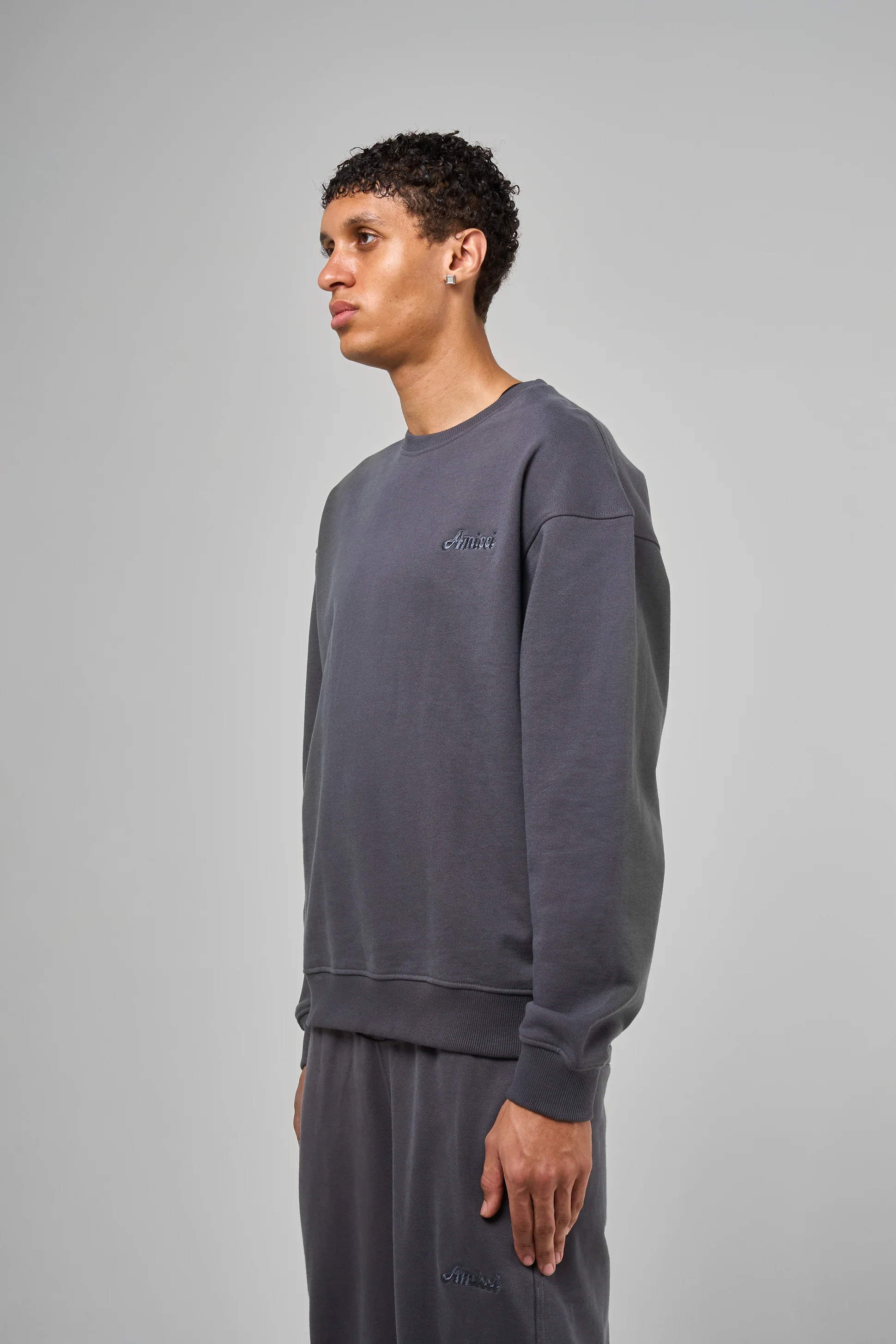 Jerozi Charcoal Sweatshirt - Image 6