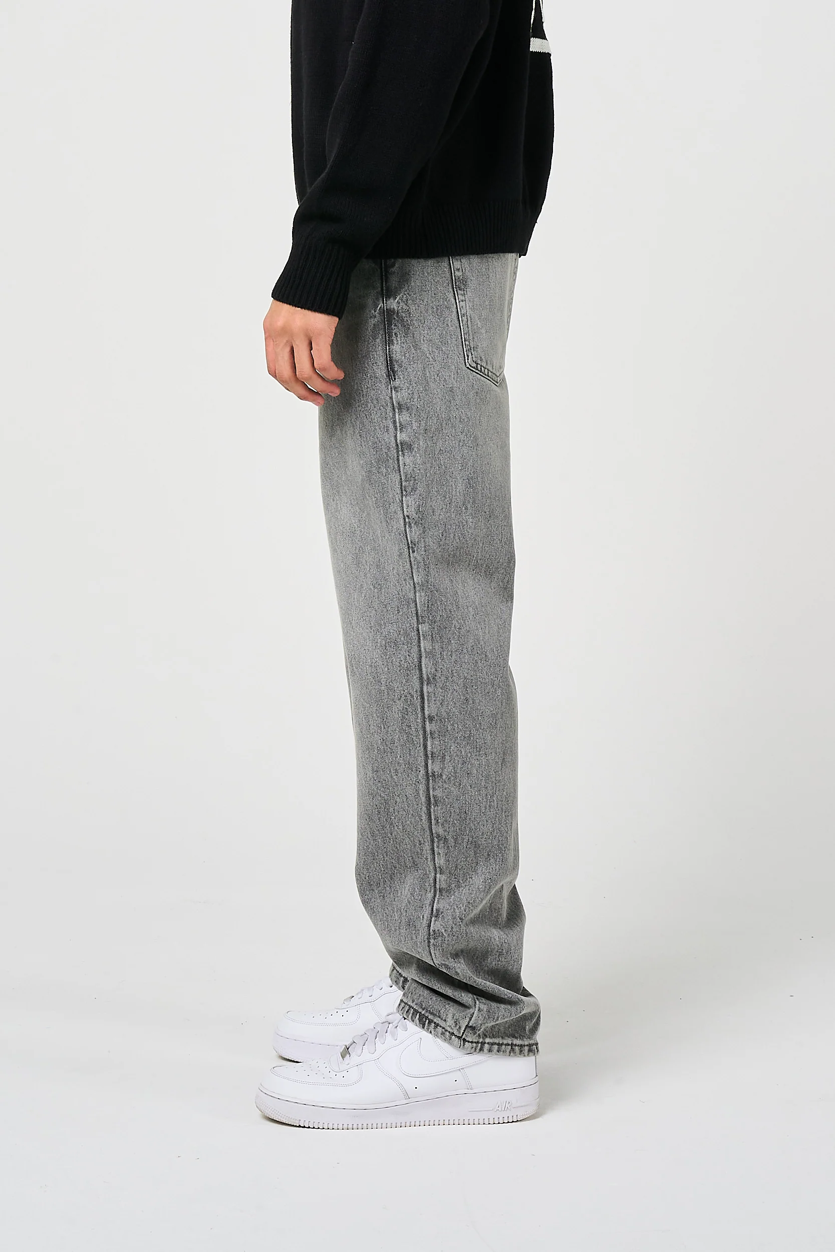 Lennox Grey Straight Jean - Image 4