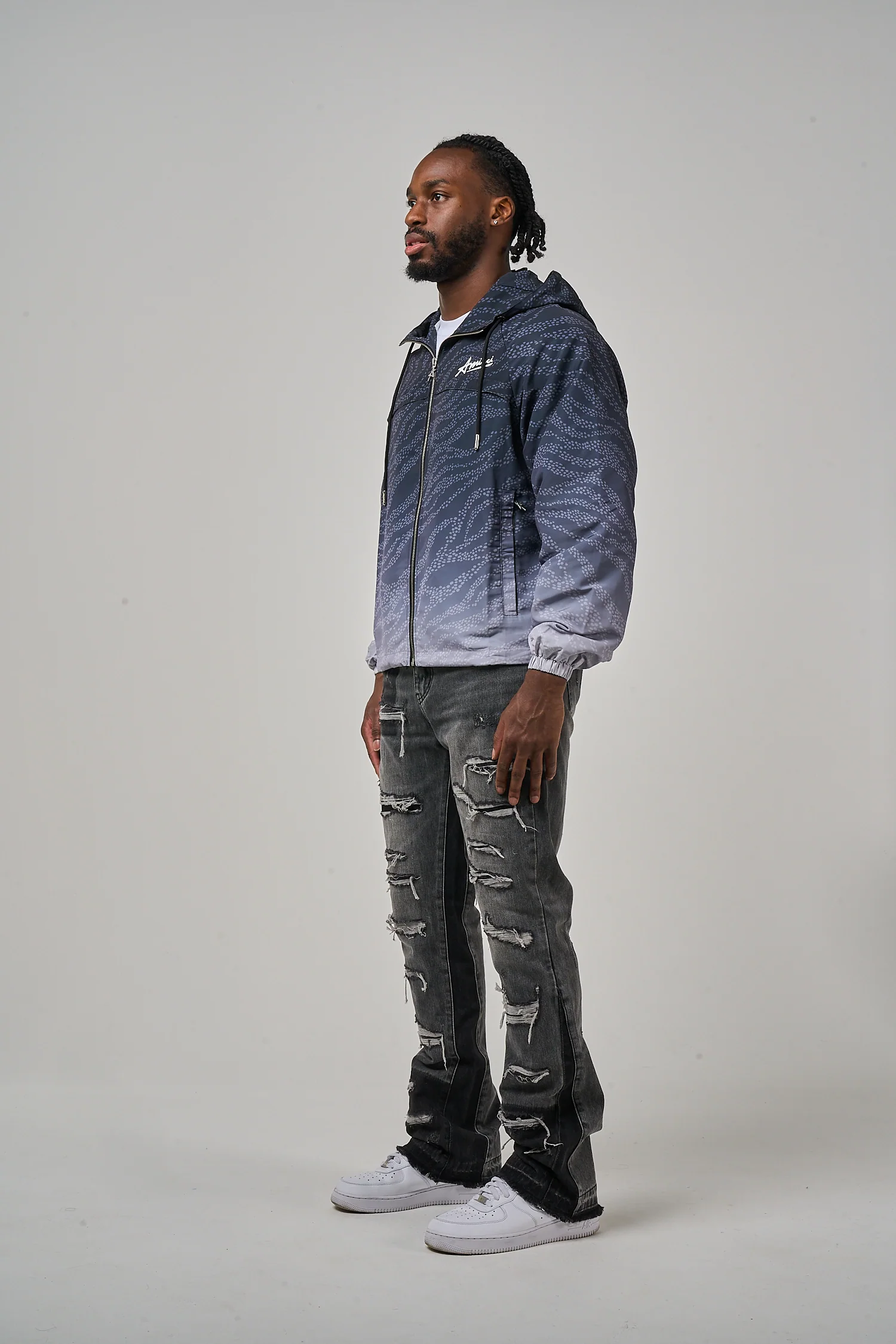 Luciano Windbreaker Black - Image 3