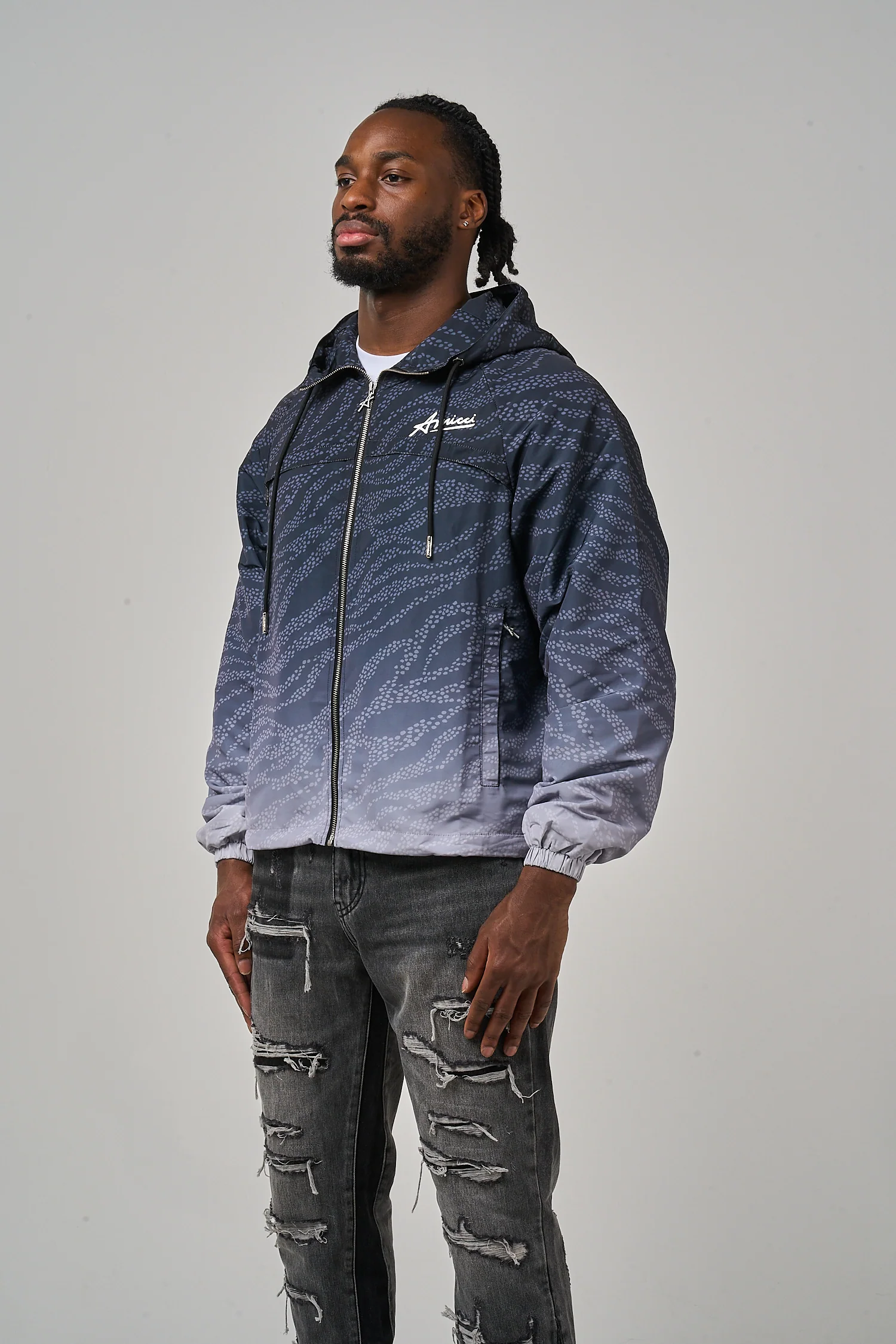 Luciano Windbreaker Black - Image 5