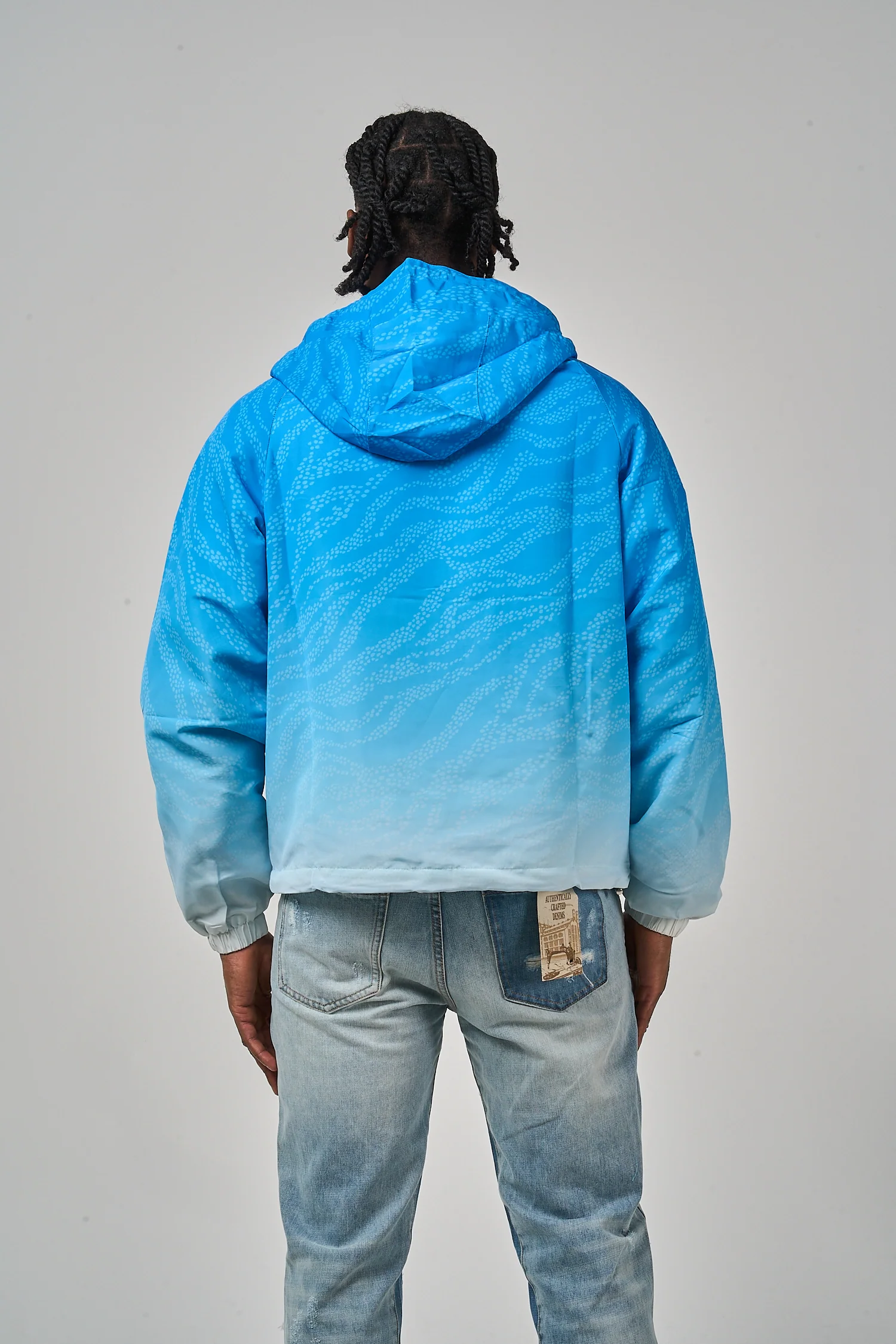 Luciano Windbreaker Blue - Image 6