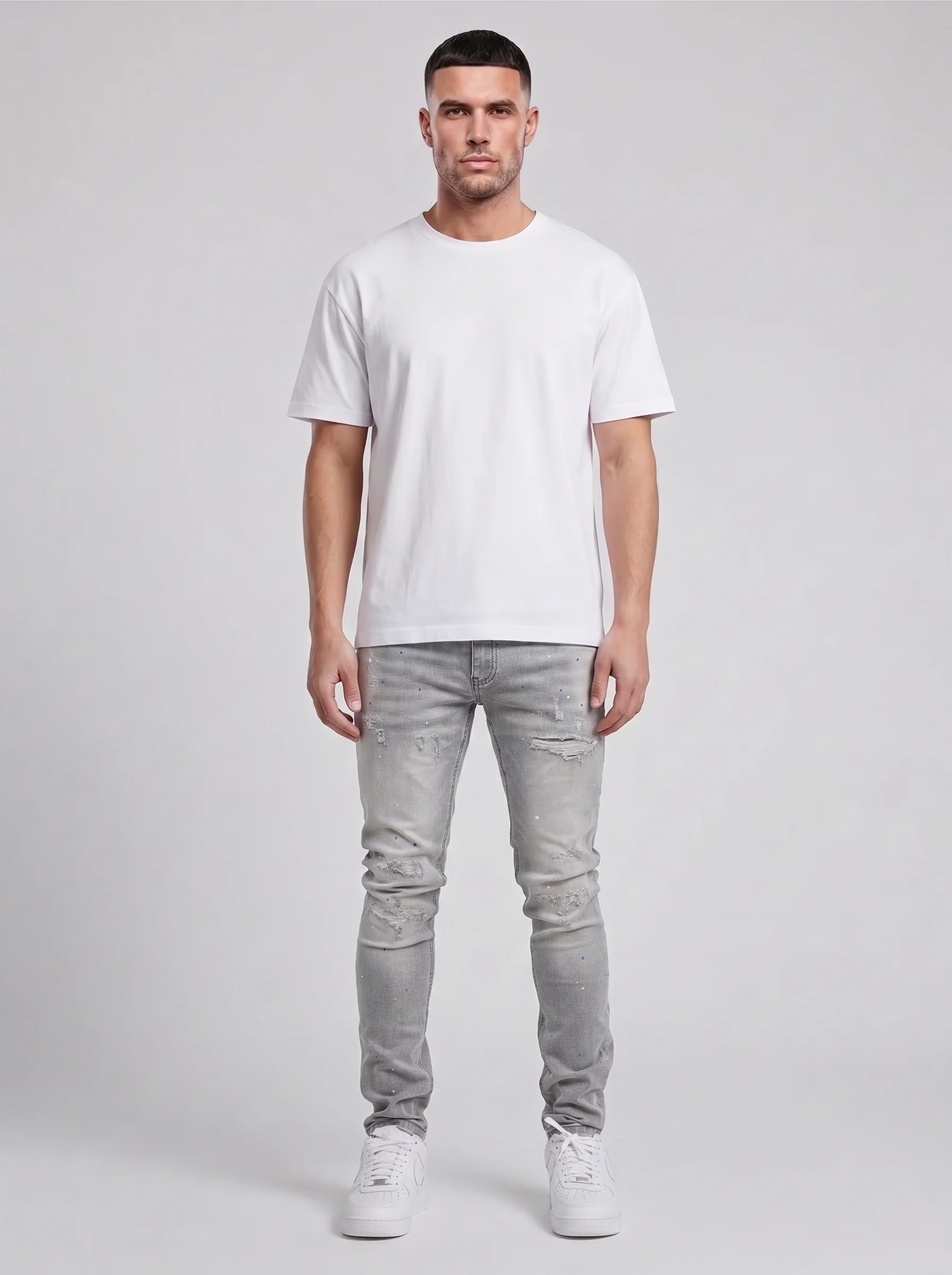 Lumber Grey Skinny Jean - Image 5
