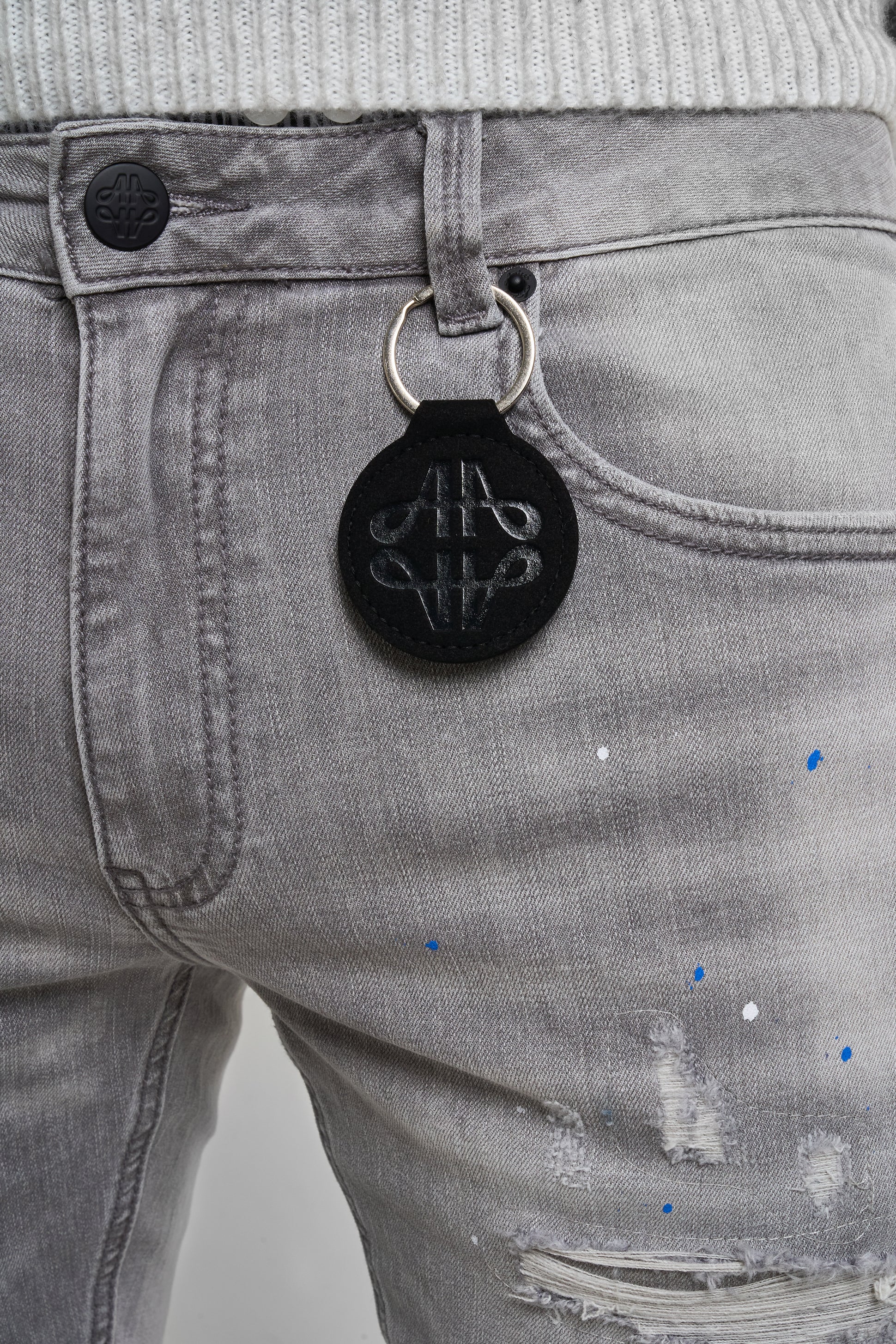 Lumber Grey Skinny Jean - Image 7
