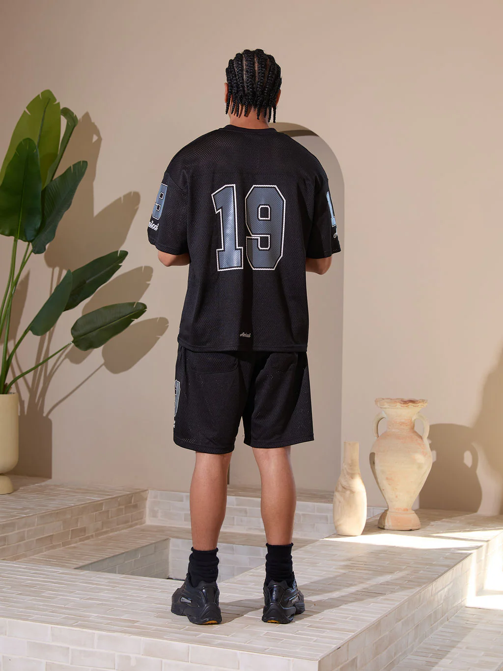 Macizo Mesh Shorts Black - Image 5