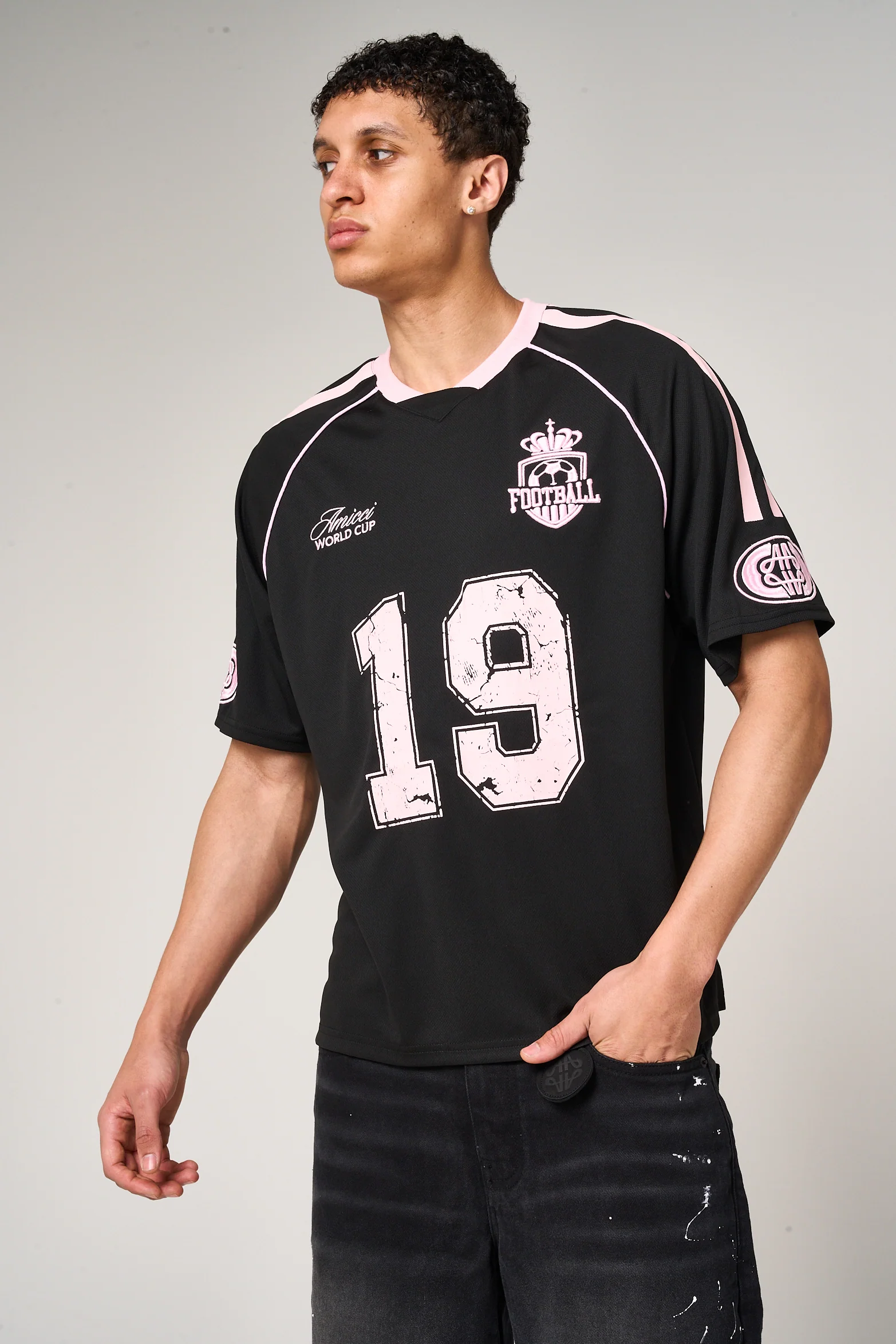 Miguel Football Jersey Black - Image 2