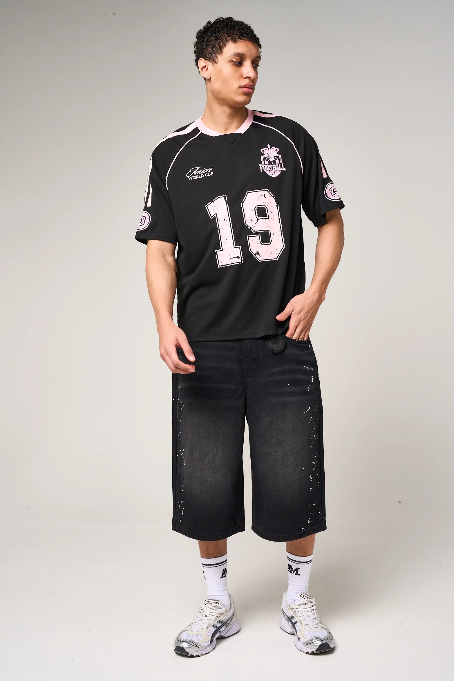 Miguel Football Jersey Black - Image 7