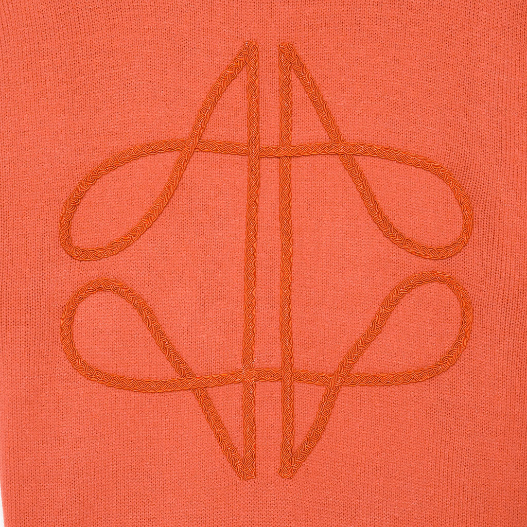 Nantes Knitted Jersey Orange - Image 8