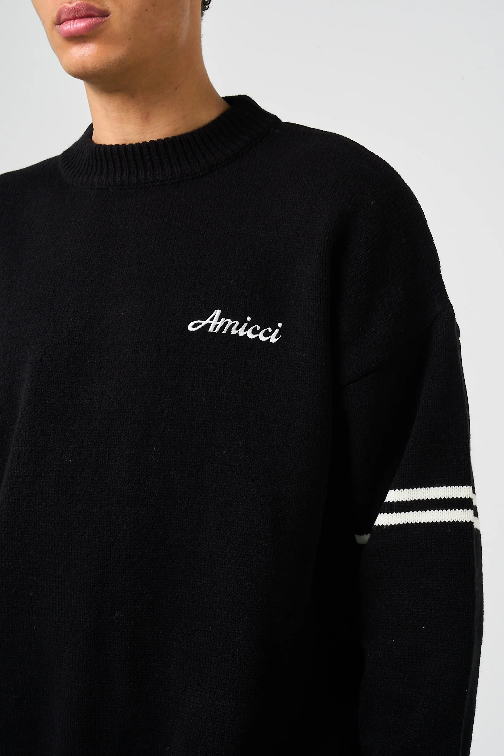 Nantes Long Sleeve Black T Shirt - Image 4