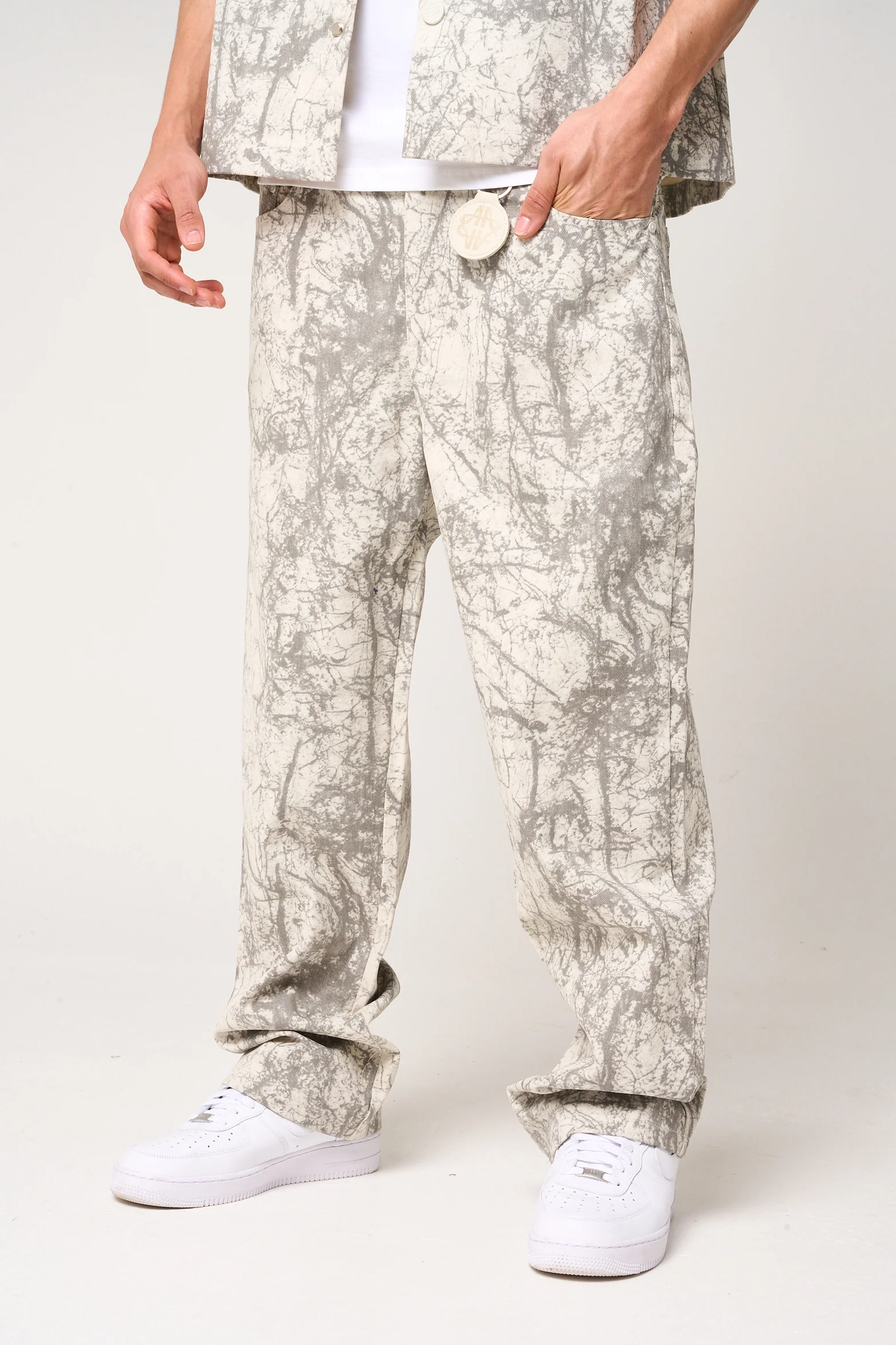Orazio Beige Camo Pants