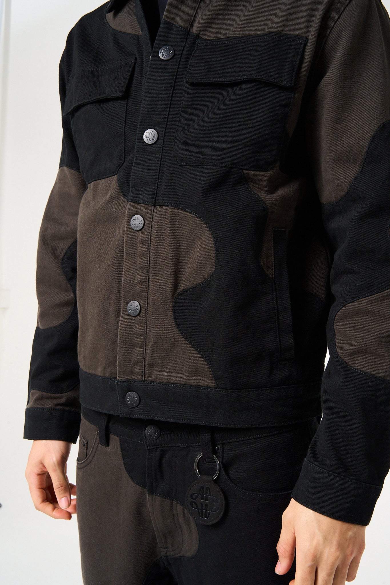 Palencia Patchwork Denim Jacket - Image 5