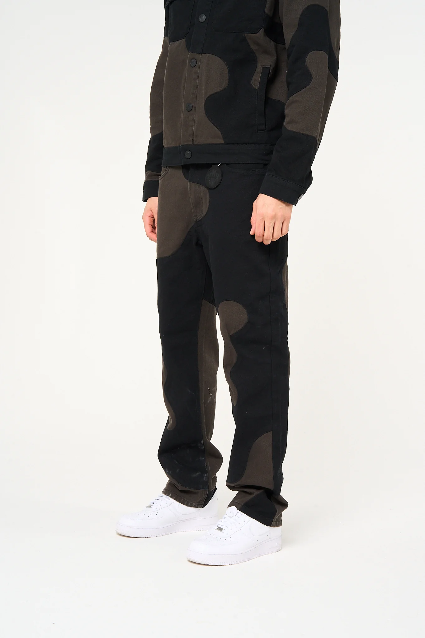 Palencia Patchwork Denim Jean - Image 2