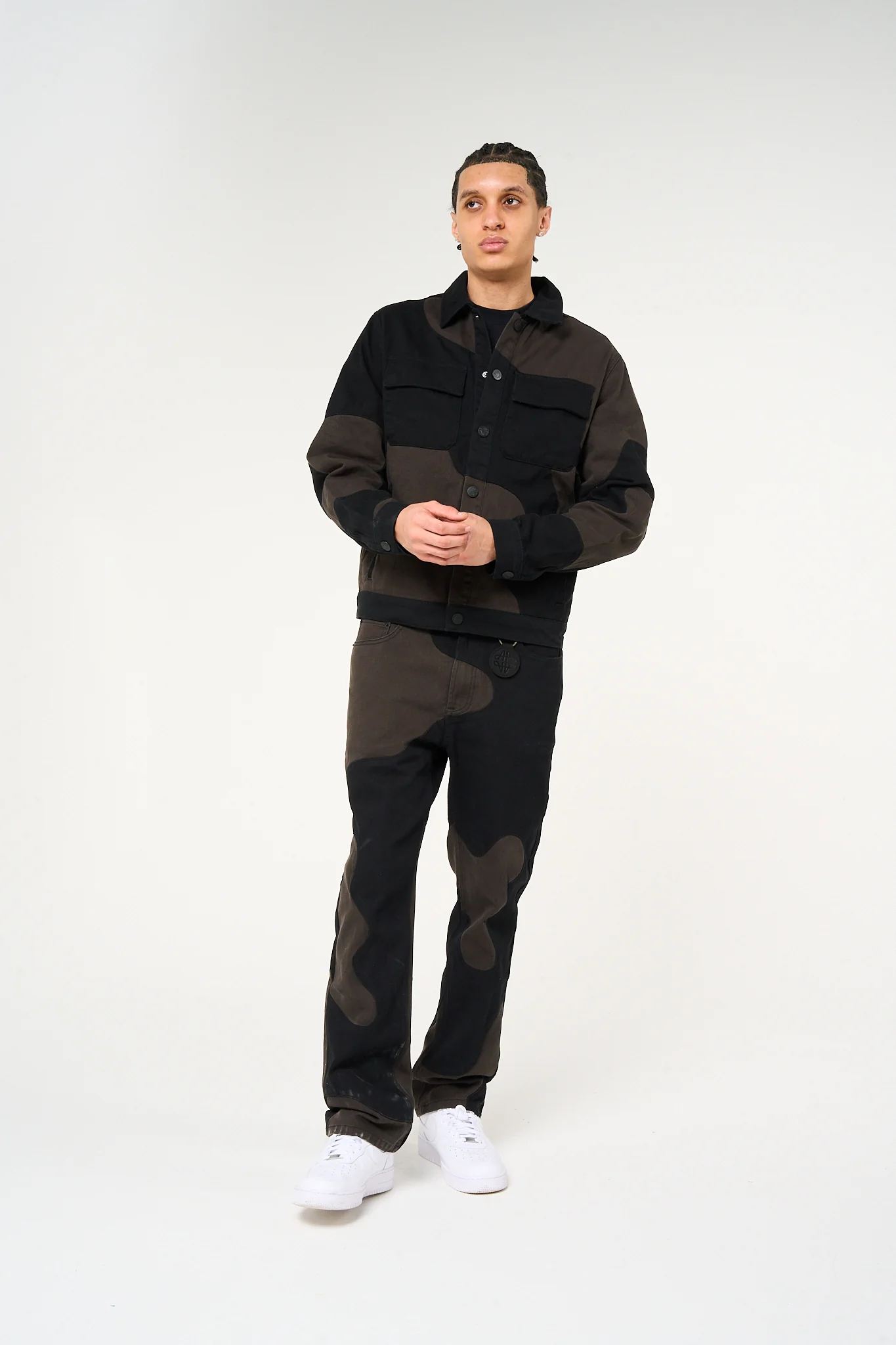 Palencia Patchwork Denim Jean - Image 5