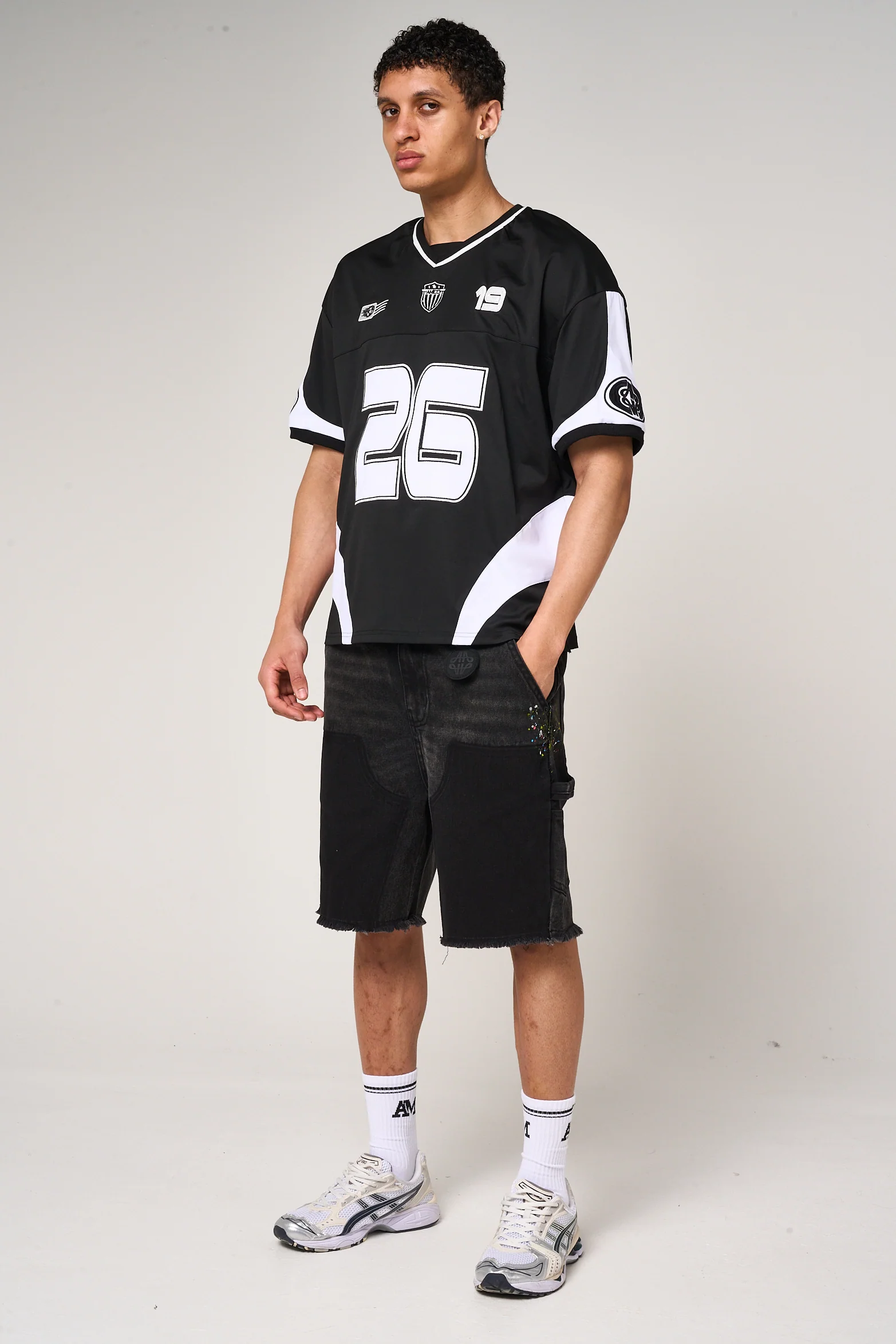 Paseo Football Jersey Black - Image 4