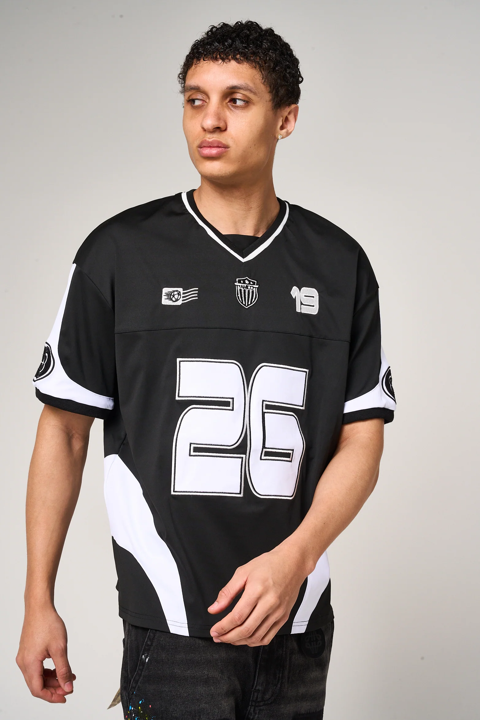 Paseo Football Jersey Black - Image 5