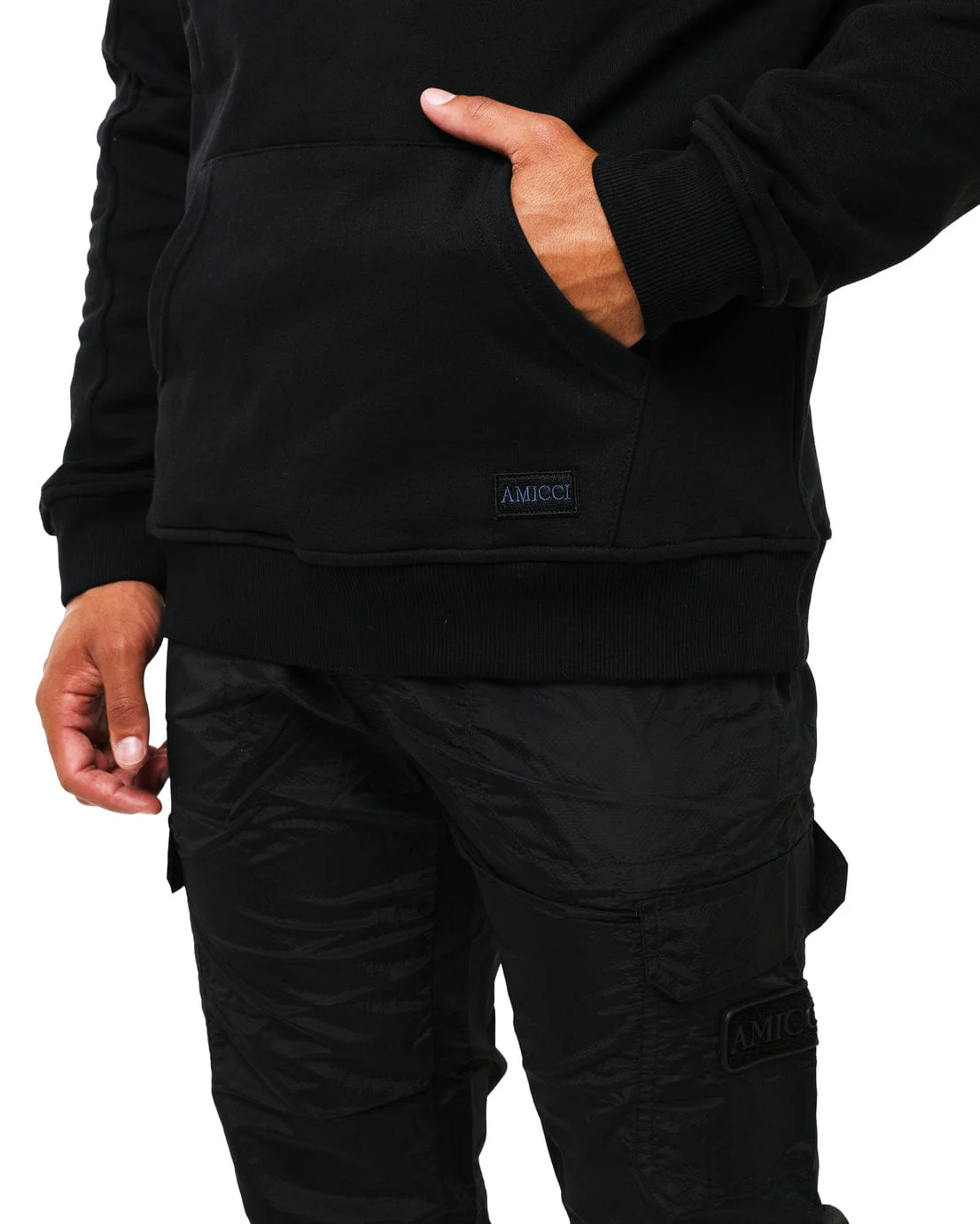 Raider Black Cargo Pant - Image 7