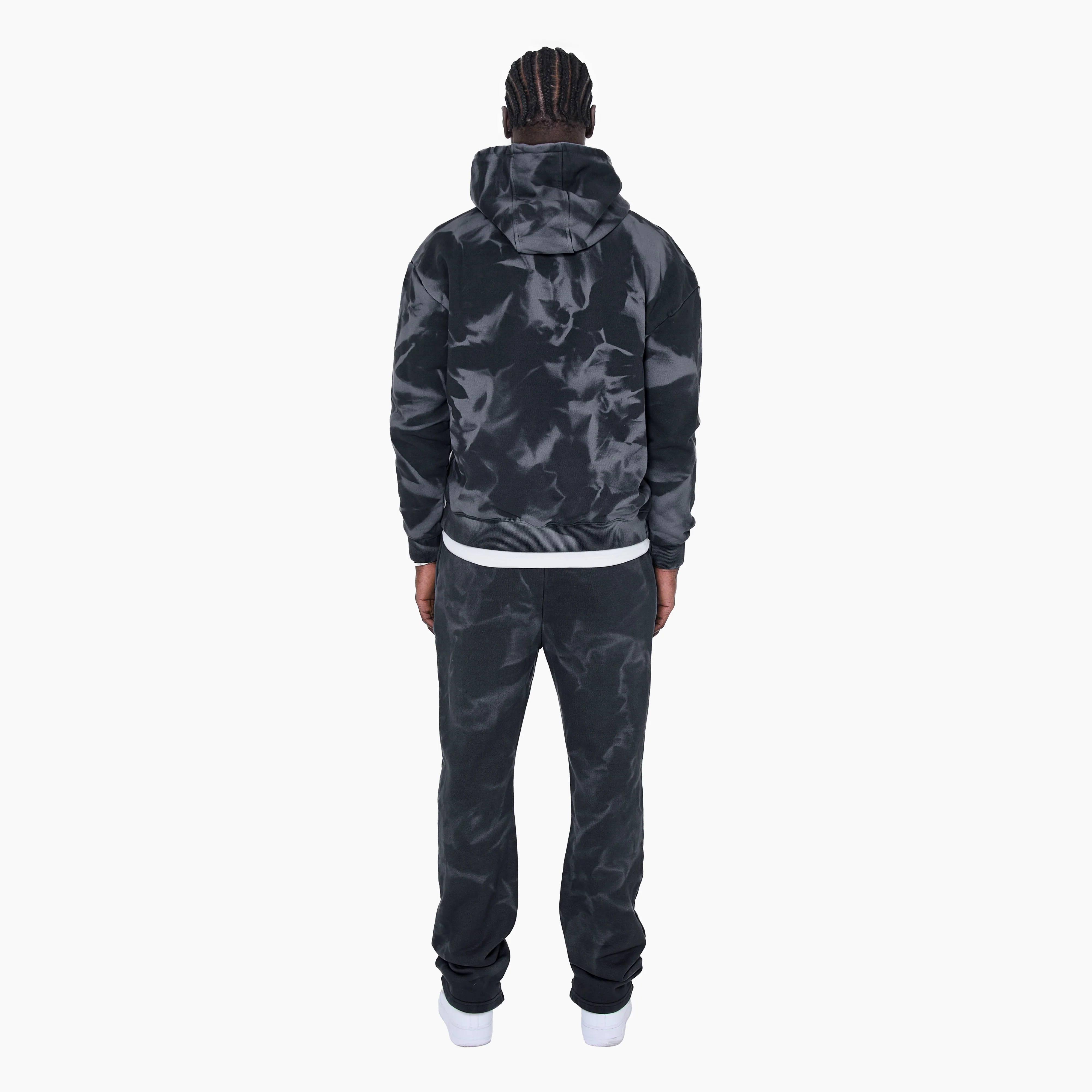 Rezaro Cool Grey Washed Jogger - Image 5