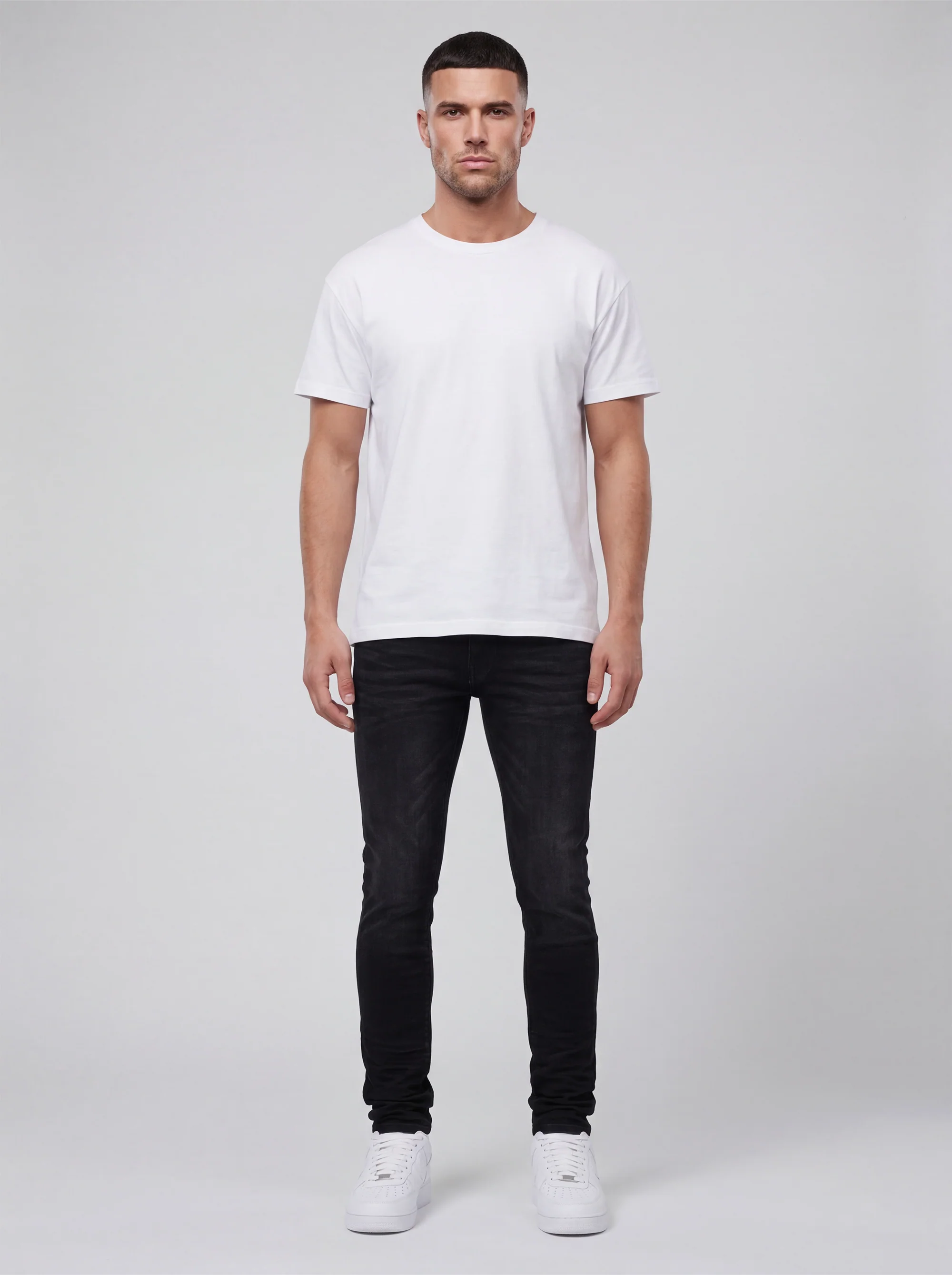 Roma Black Slim Jean - Image 3