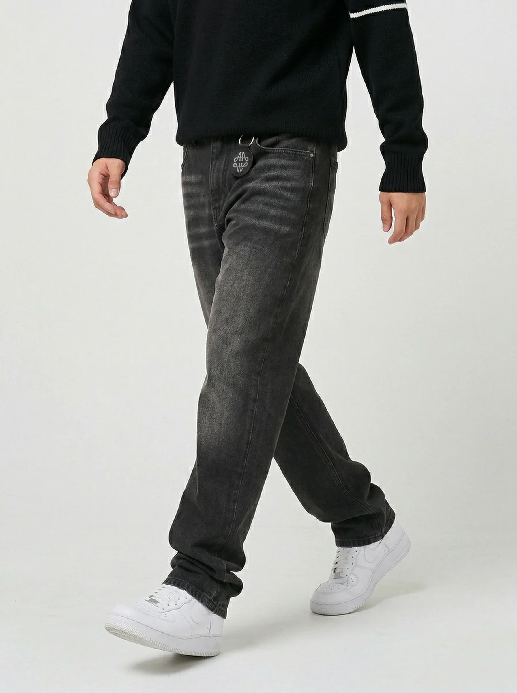 Sienna Black Flare Jean - Image 3