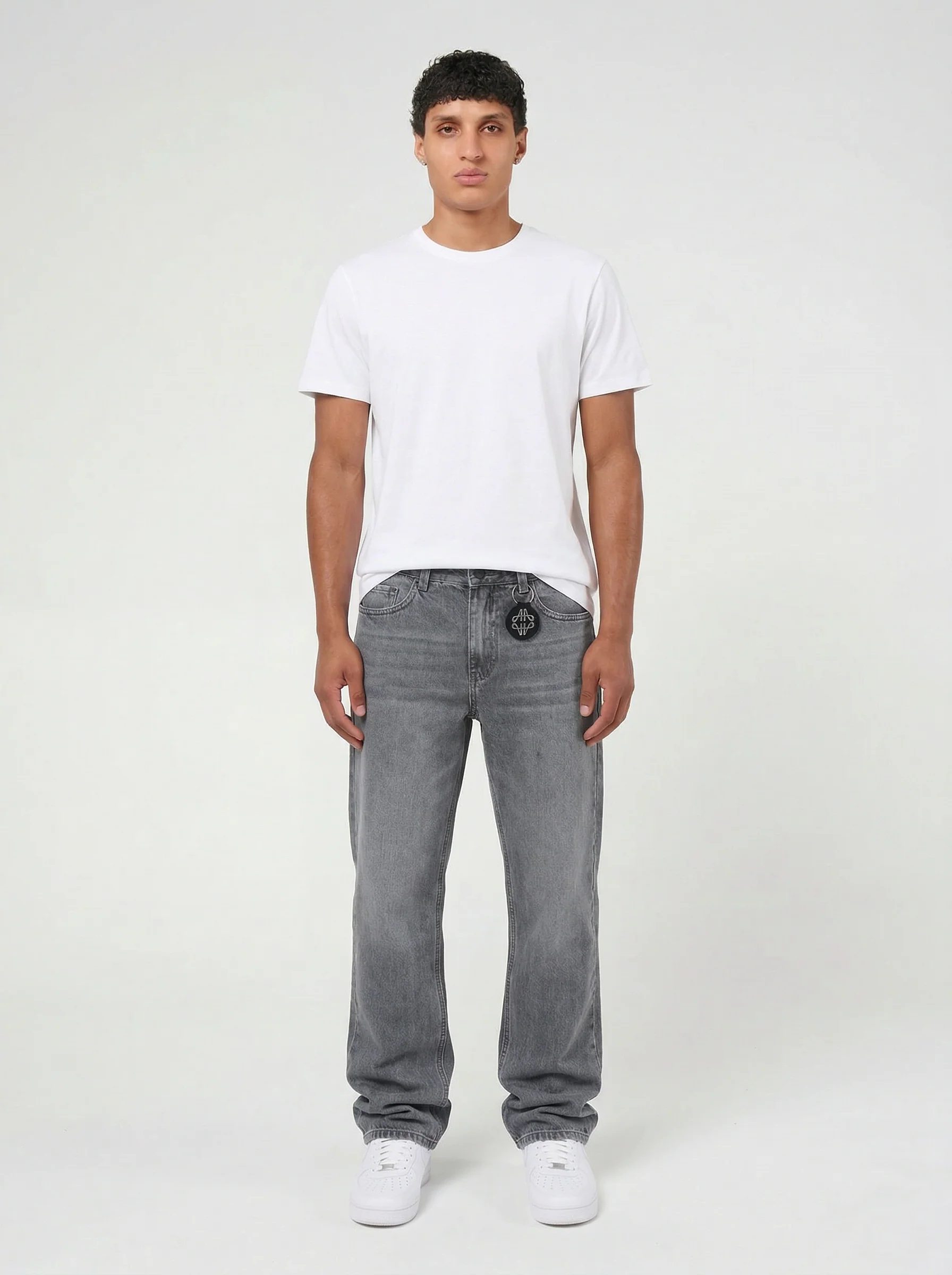 Sienna Grey Flare Jean - Image 4