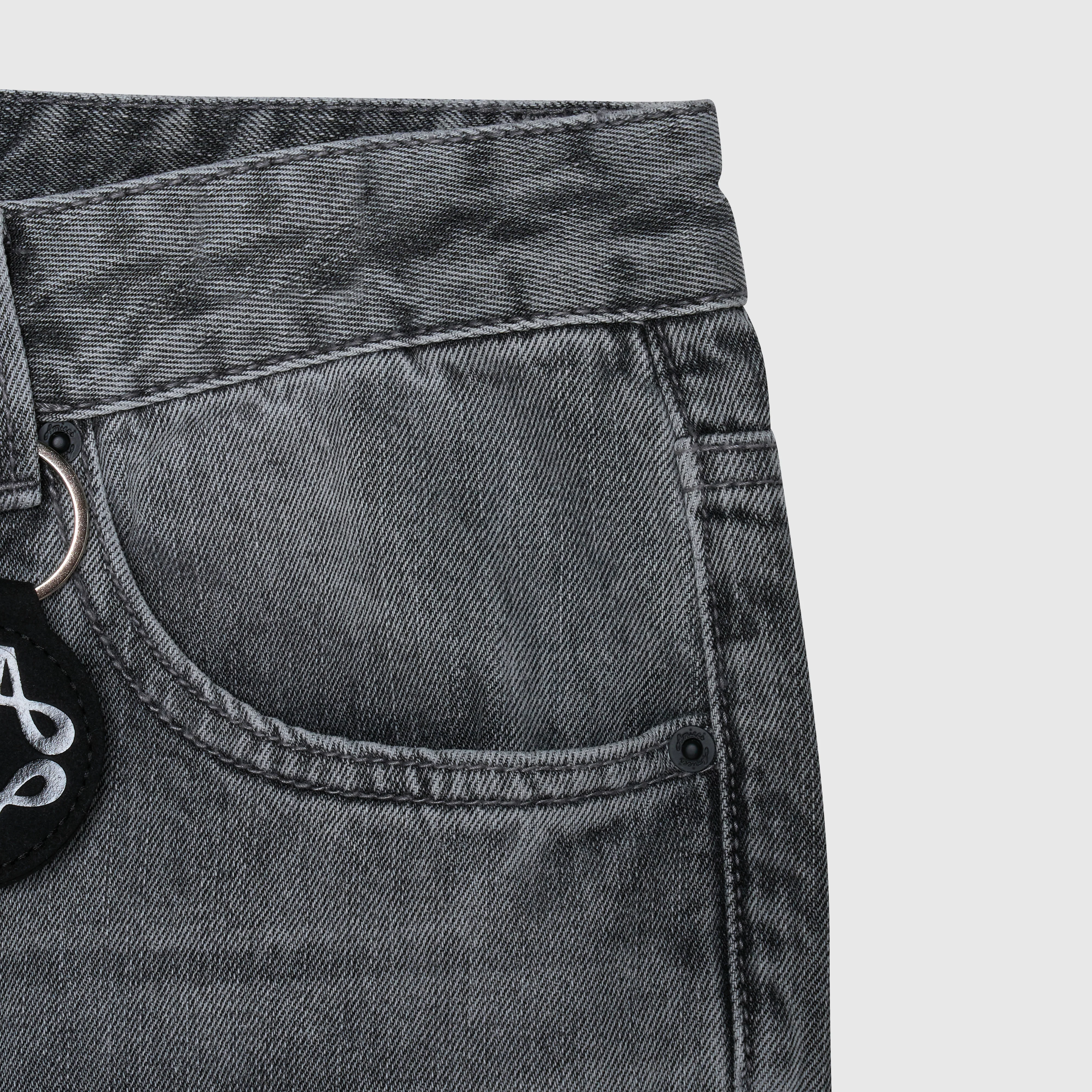 Sienna Grey Flare Jean - Image 5