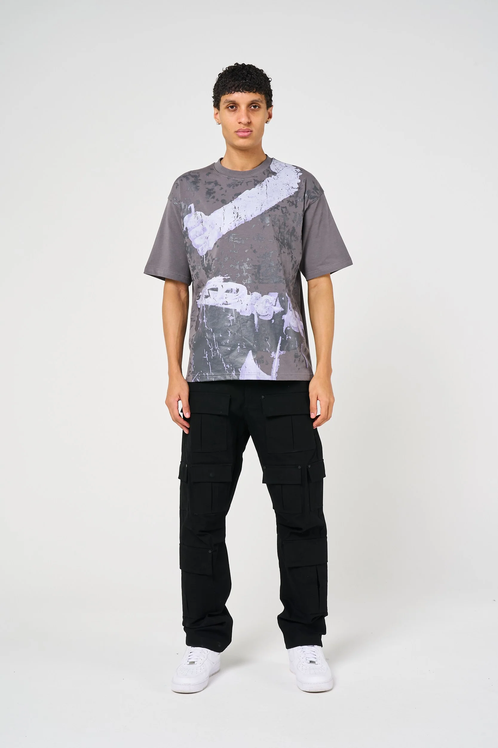 Terron Black Cotton Twill Pants - Image 6