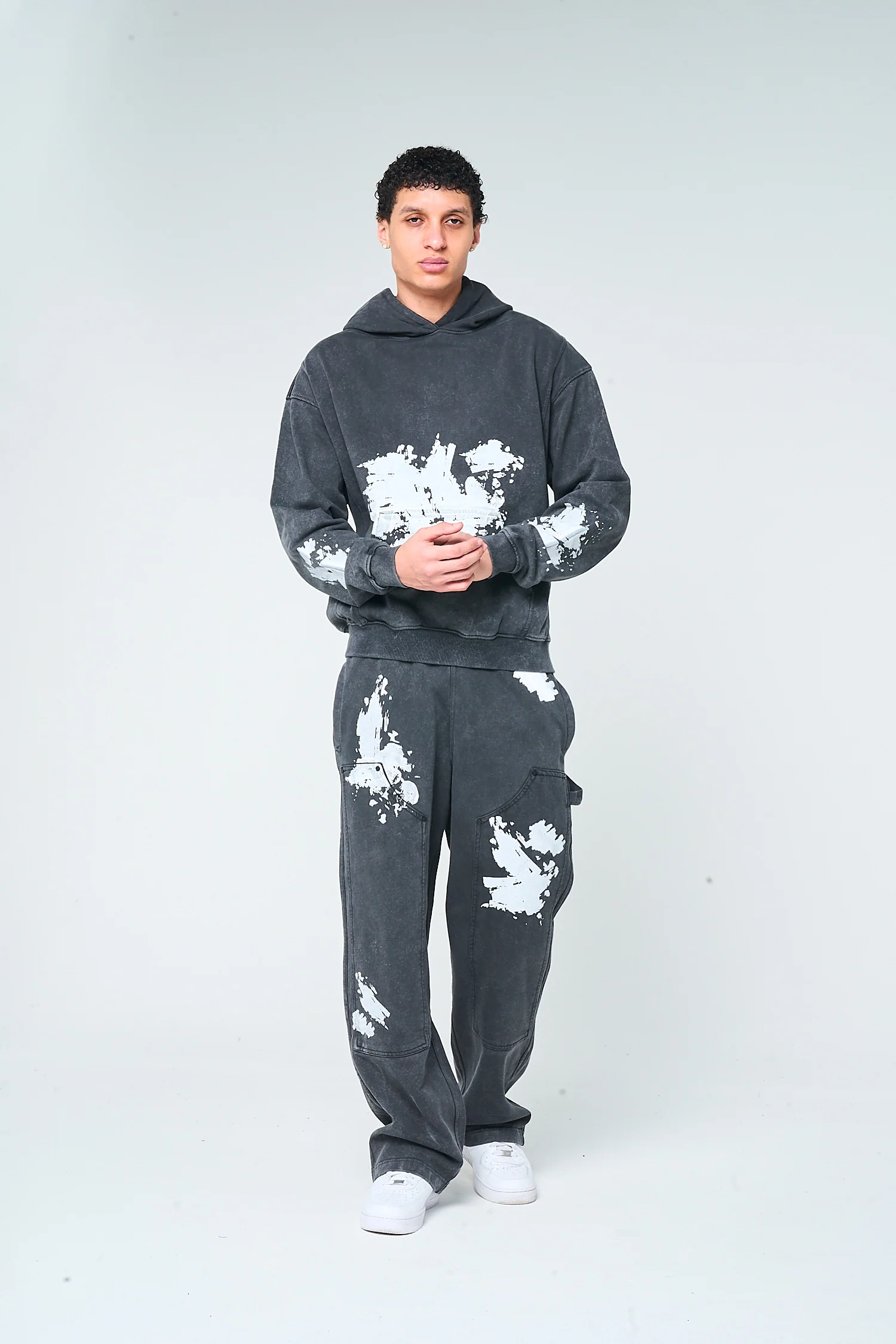 Troyes Paint Logo Hoodie - Image 6